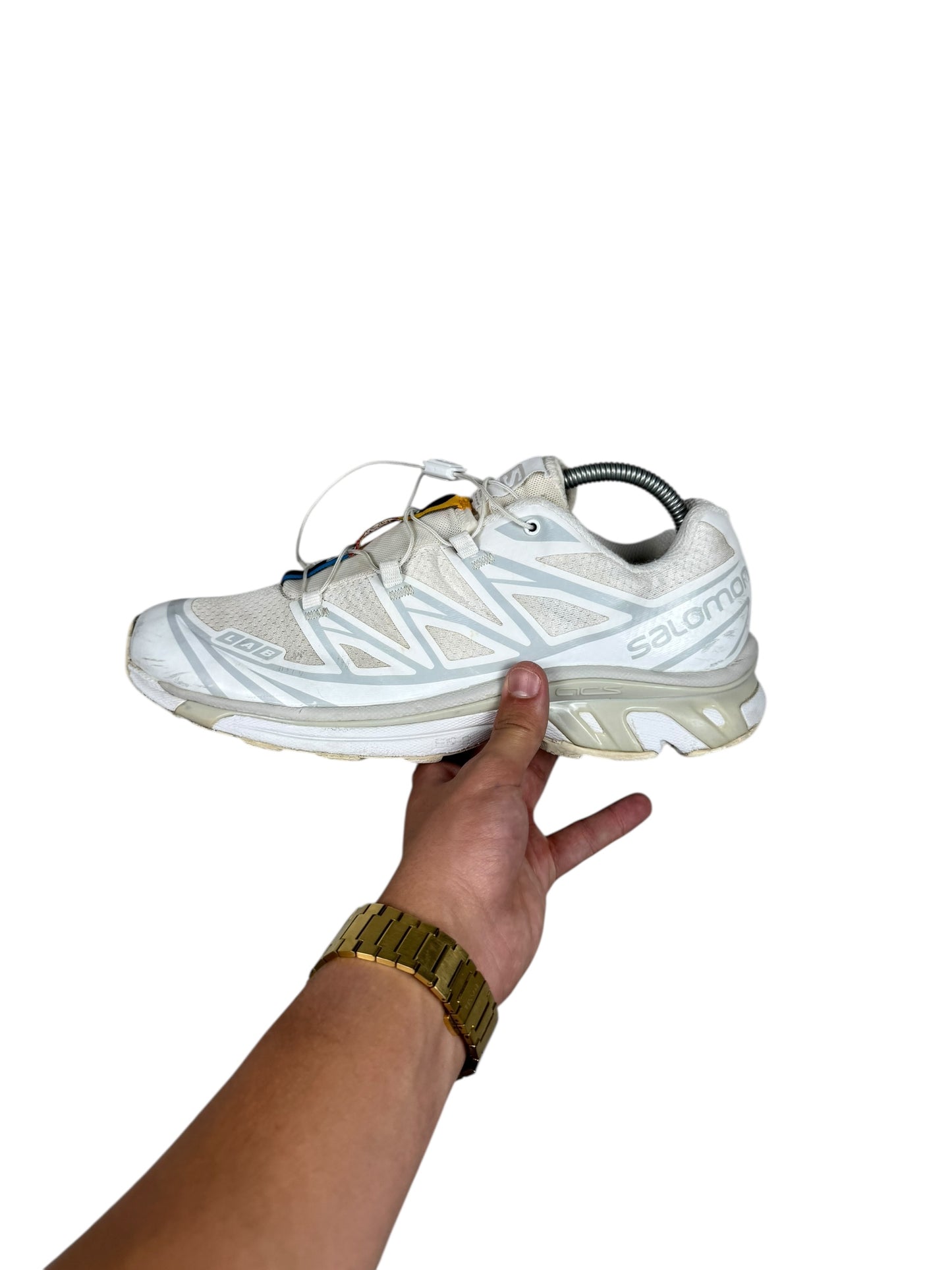 Salomon Xt-6 Triple White (41 1/3)