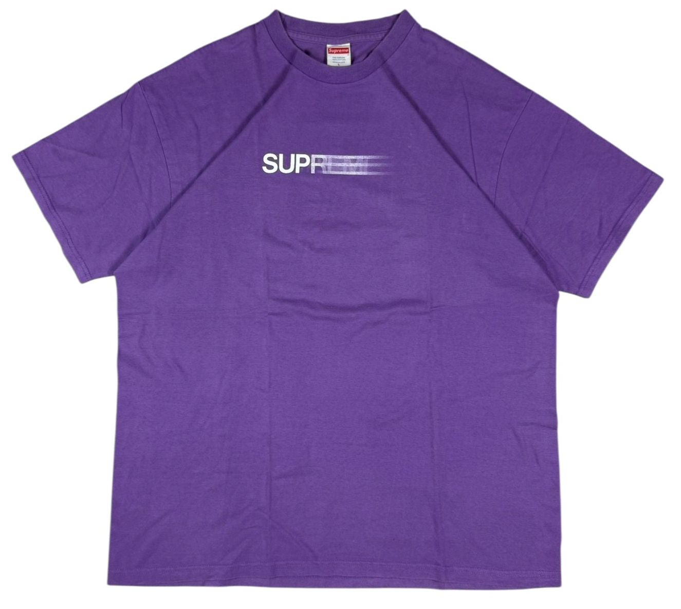 Supreme Motion Logo Tee Purple (L)