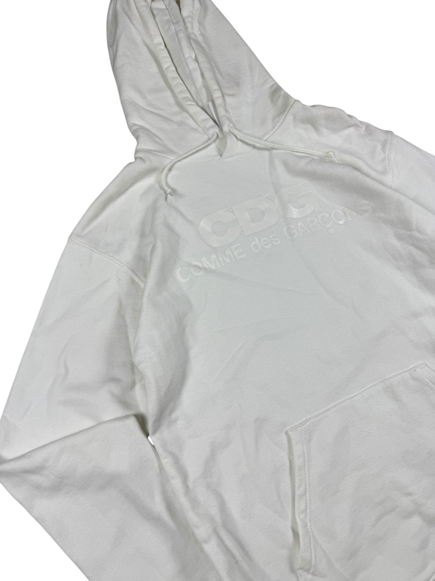 CDG SWEAT WHITE (L)