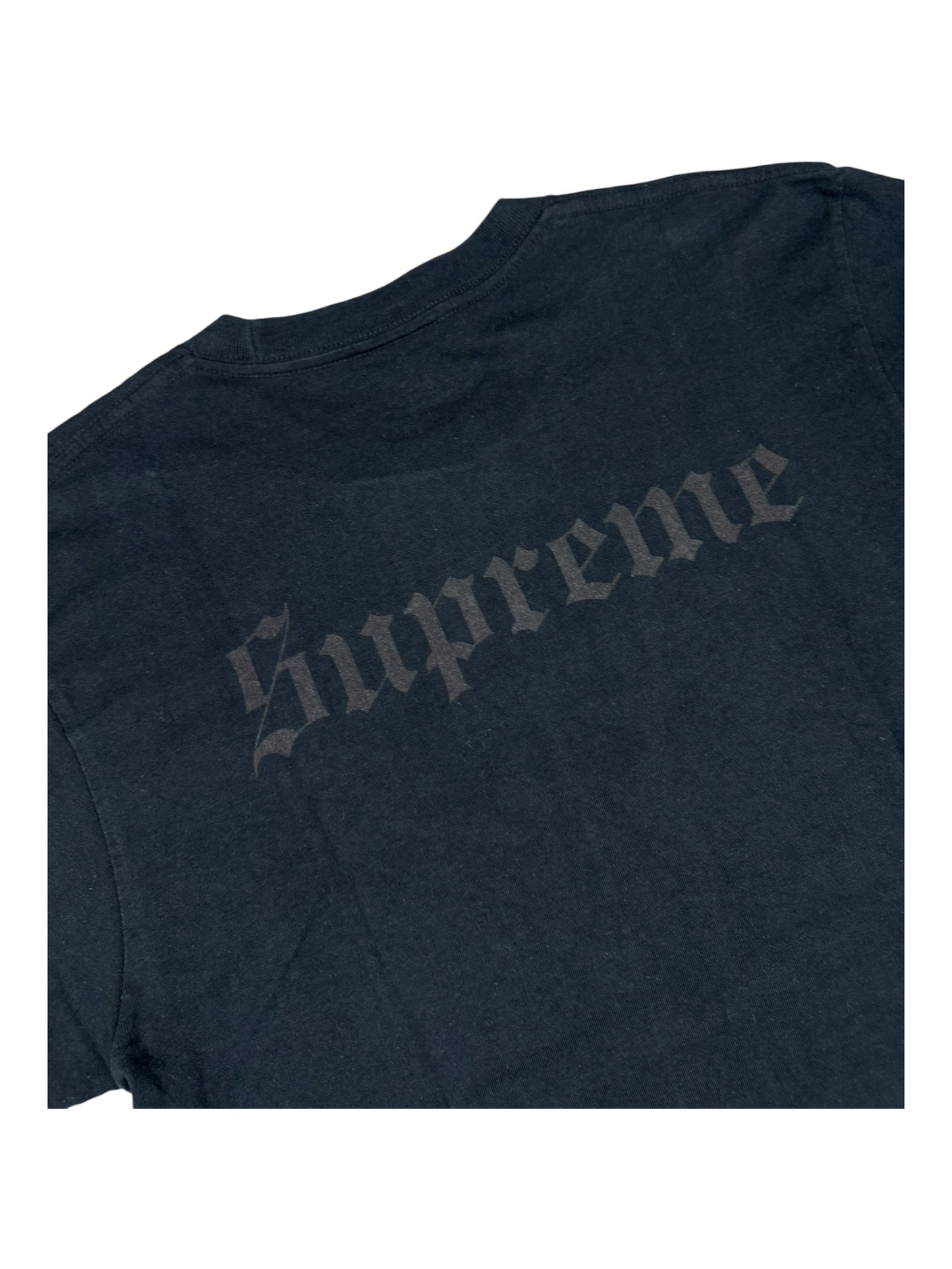 Supreme Hellraiser Pinhed Black Tee/T-Shirt (M)