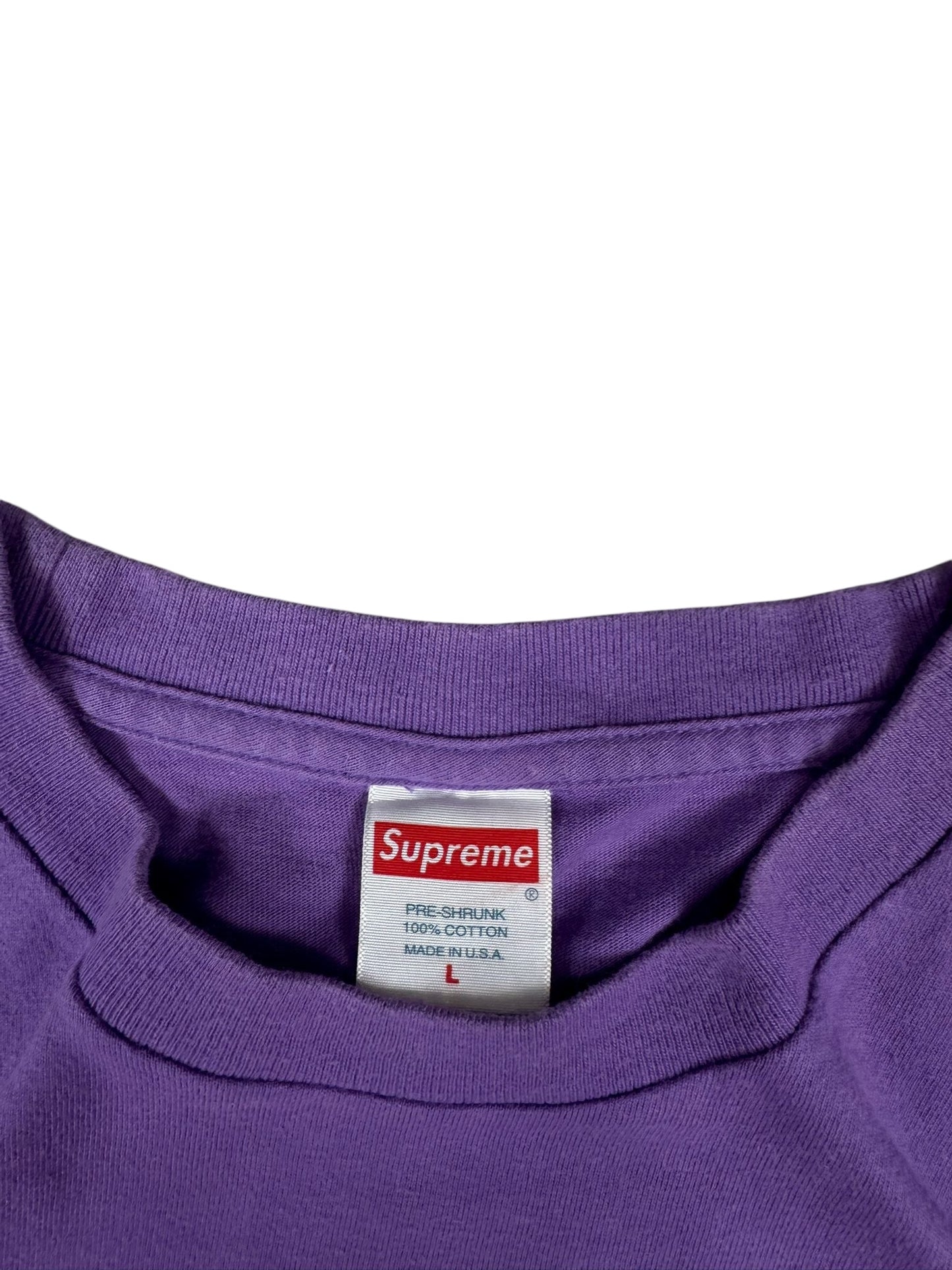 Supreme Motion Logo Tee Purple (L)