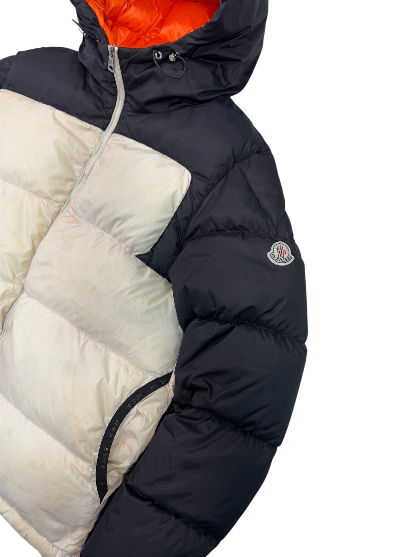 Moncler Puffer Black and White (M)