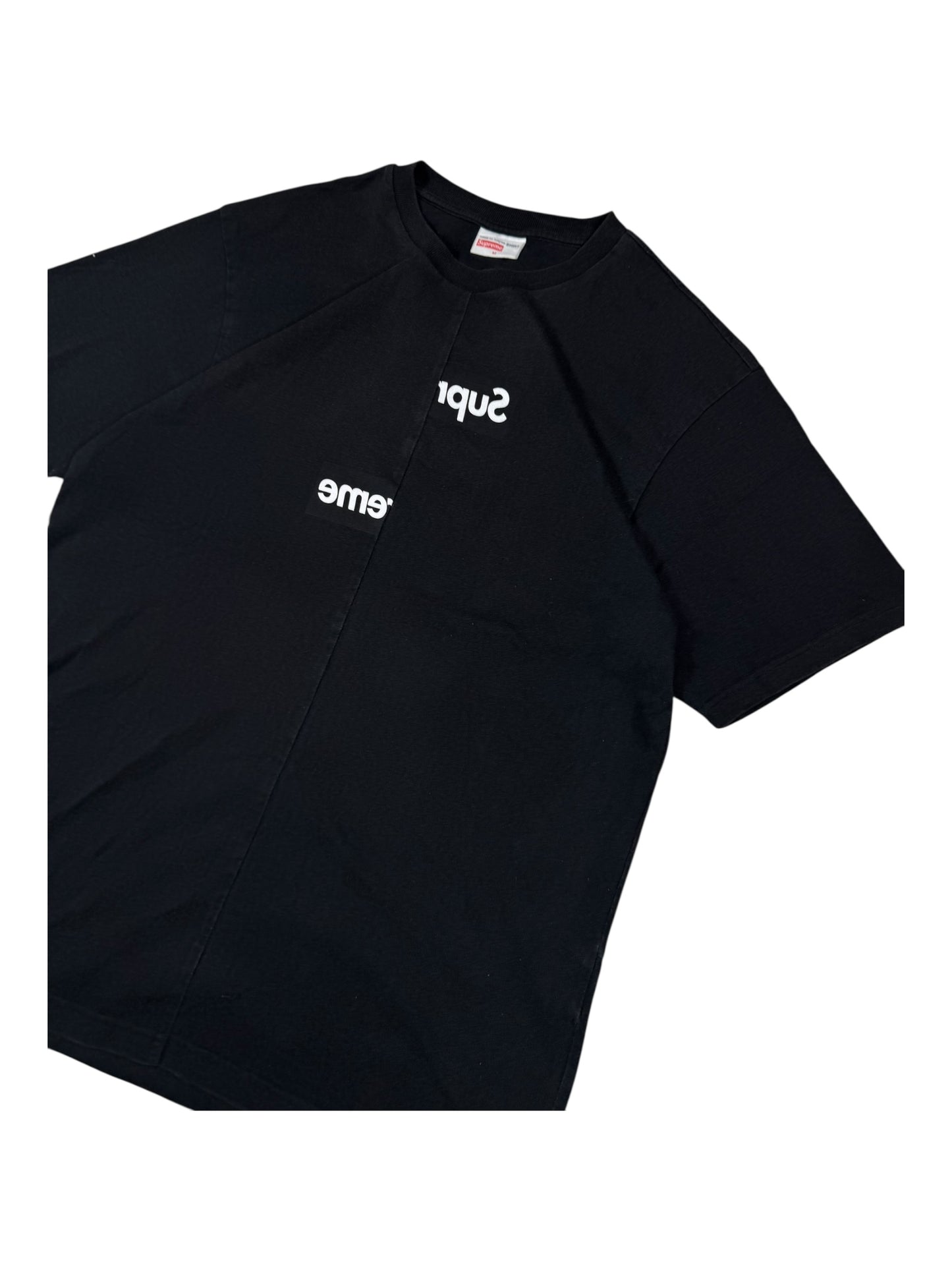 Supreme x Comme Des Garçons Split Box Logo Black (M)