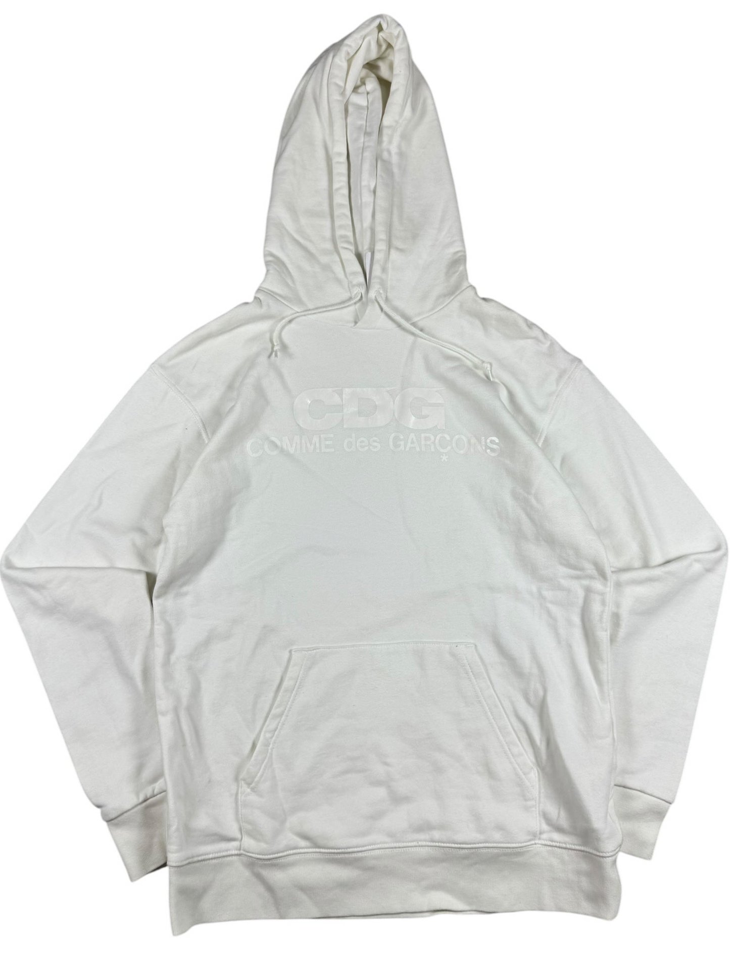 CDG SWEAT WHITE (L)