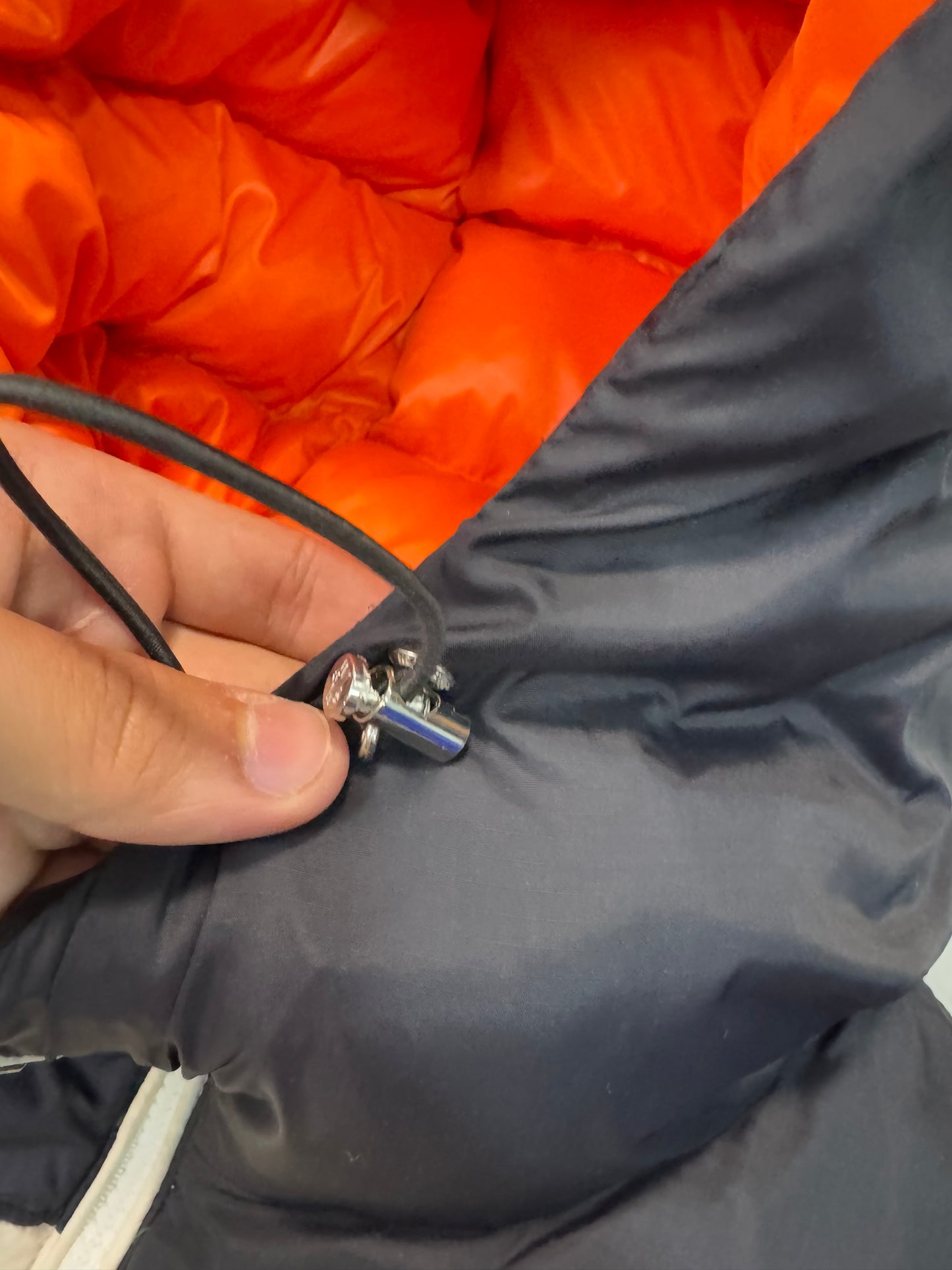 Moncler Puffer Black and White (M)
