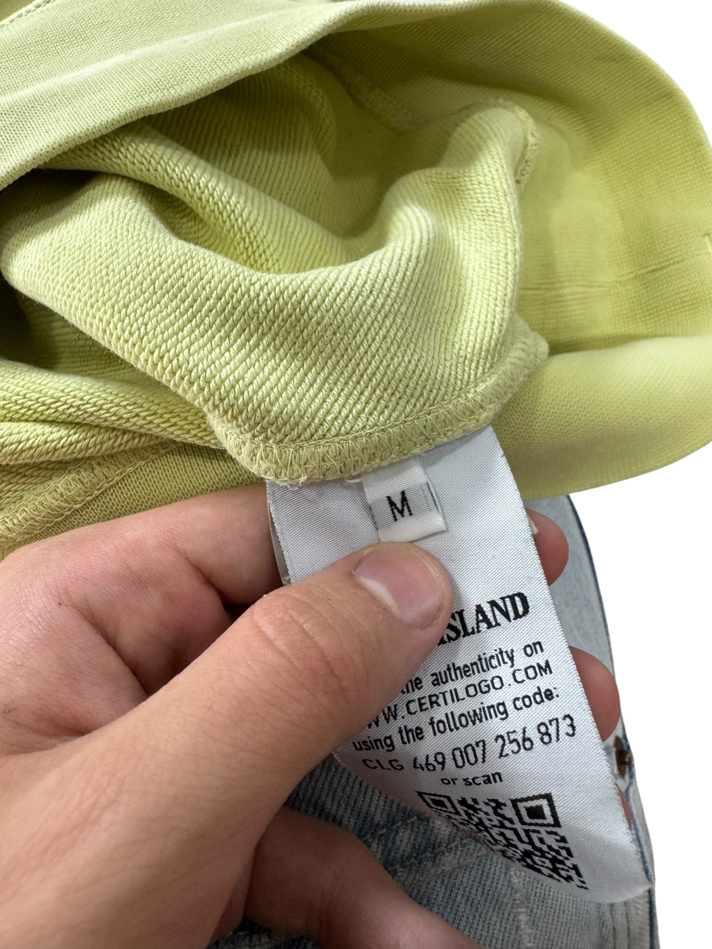 Stone Island Crewneck Yellow (M)