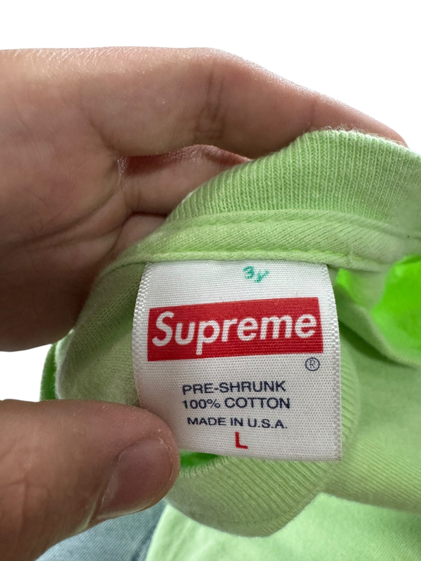 Supreme Tee Card Green (L)