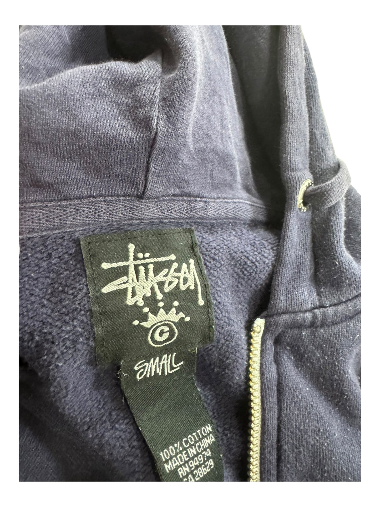 Stussy Zip-Up Blue (S)