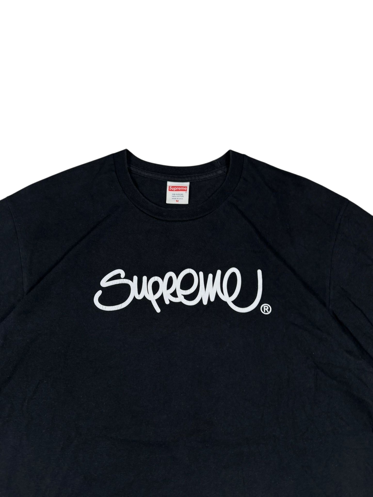 Supreme Handstyle Tee Black (M)