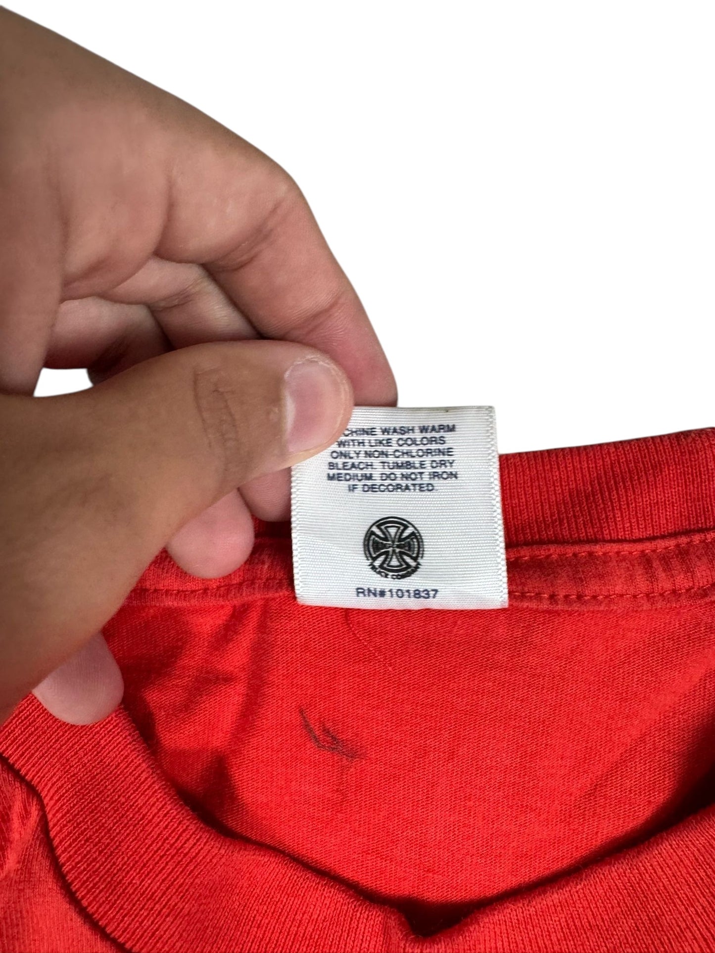 Supreme x Independent Tee Red (S)