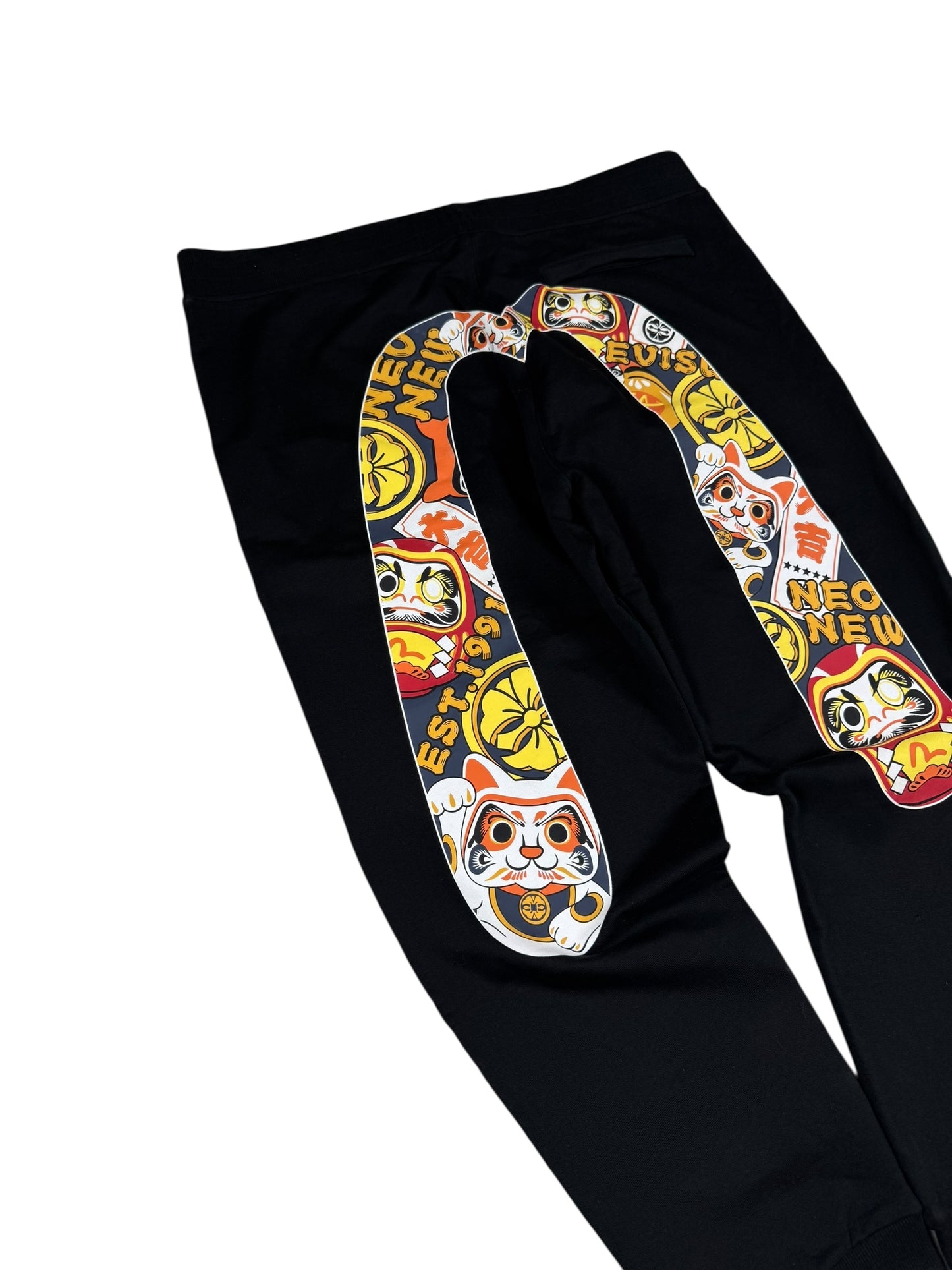 Evisu Joggers Black (XL)