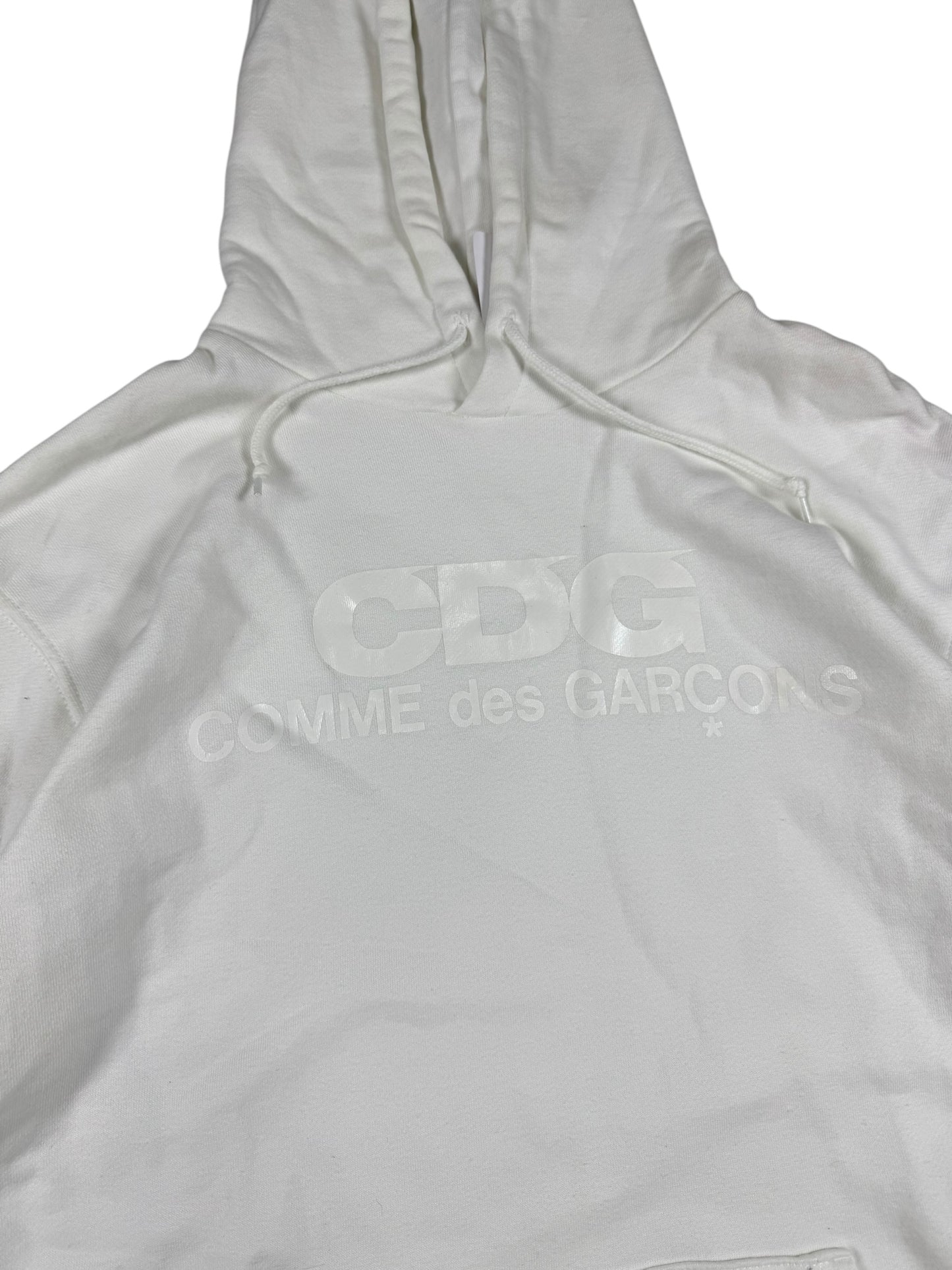 CDG SWEAT WHITE (L)