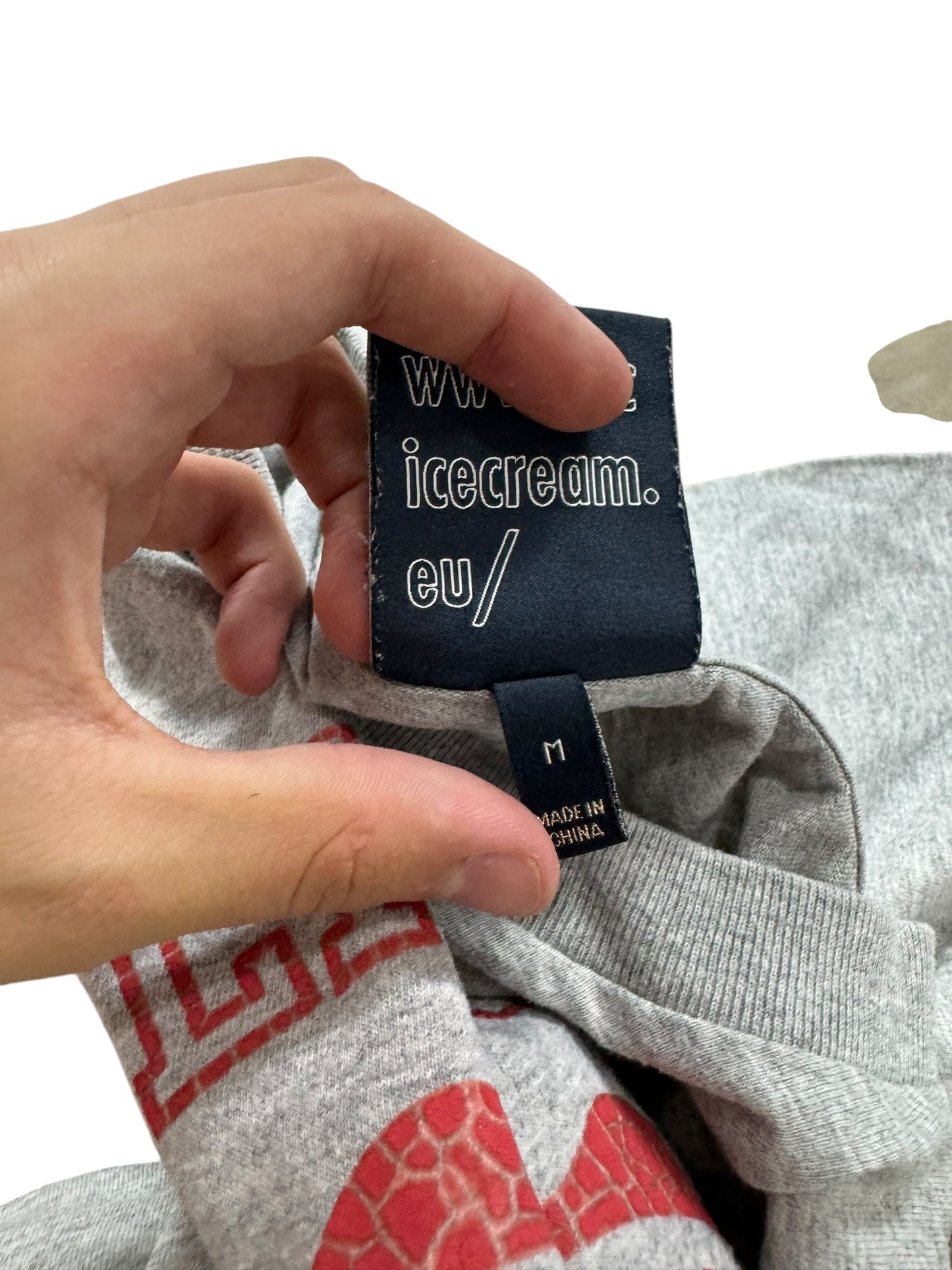 Billionaire Boys Club Academy Logo T-Shirt in Heather Grey (M)