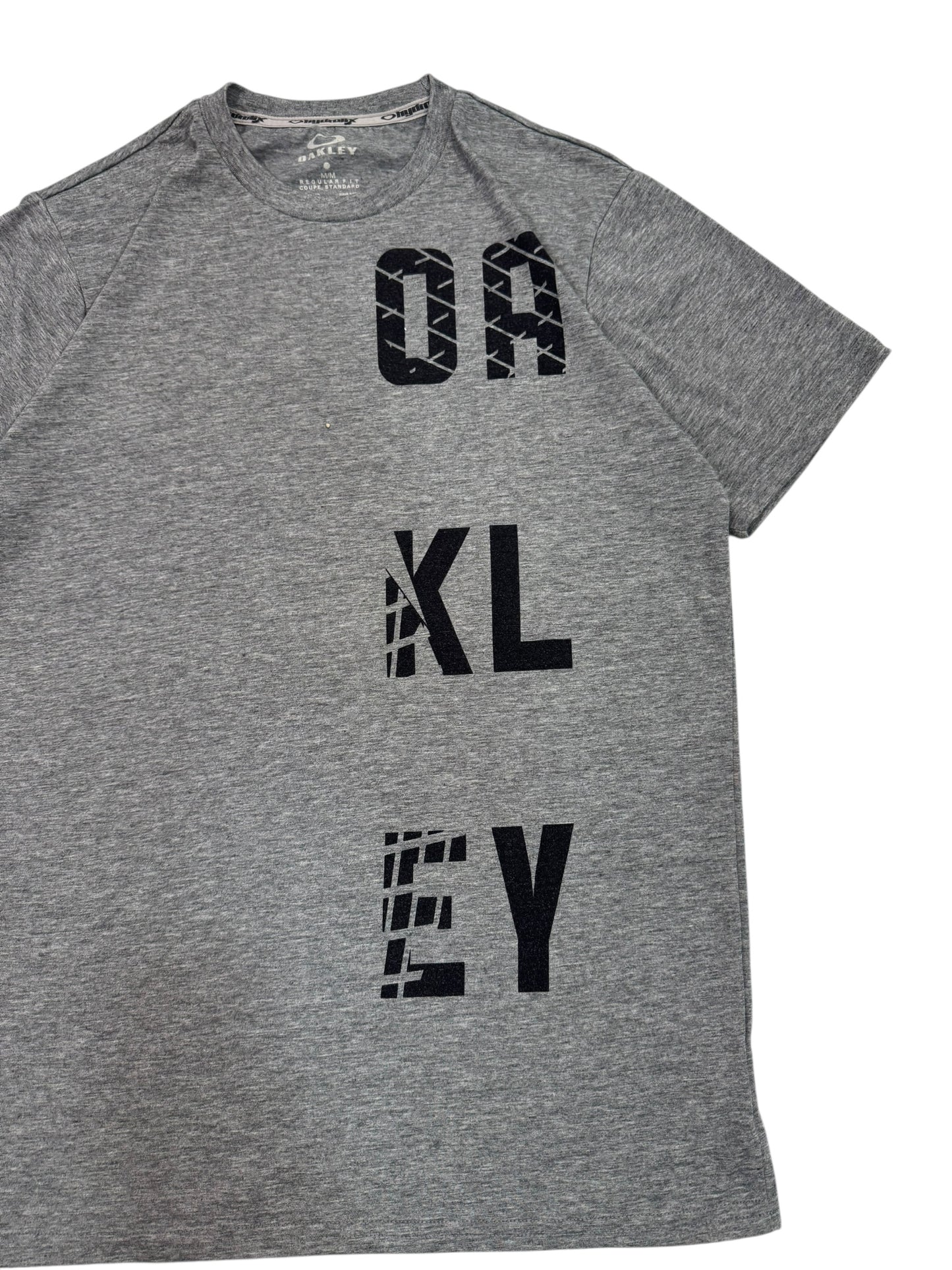 Oakley Tee Grey And Black (M)