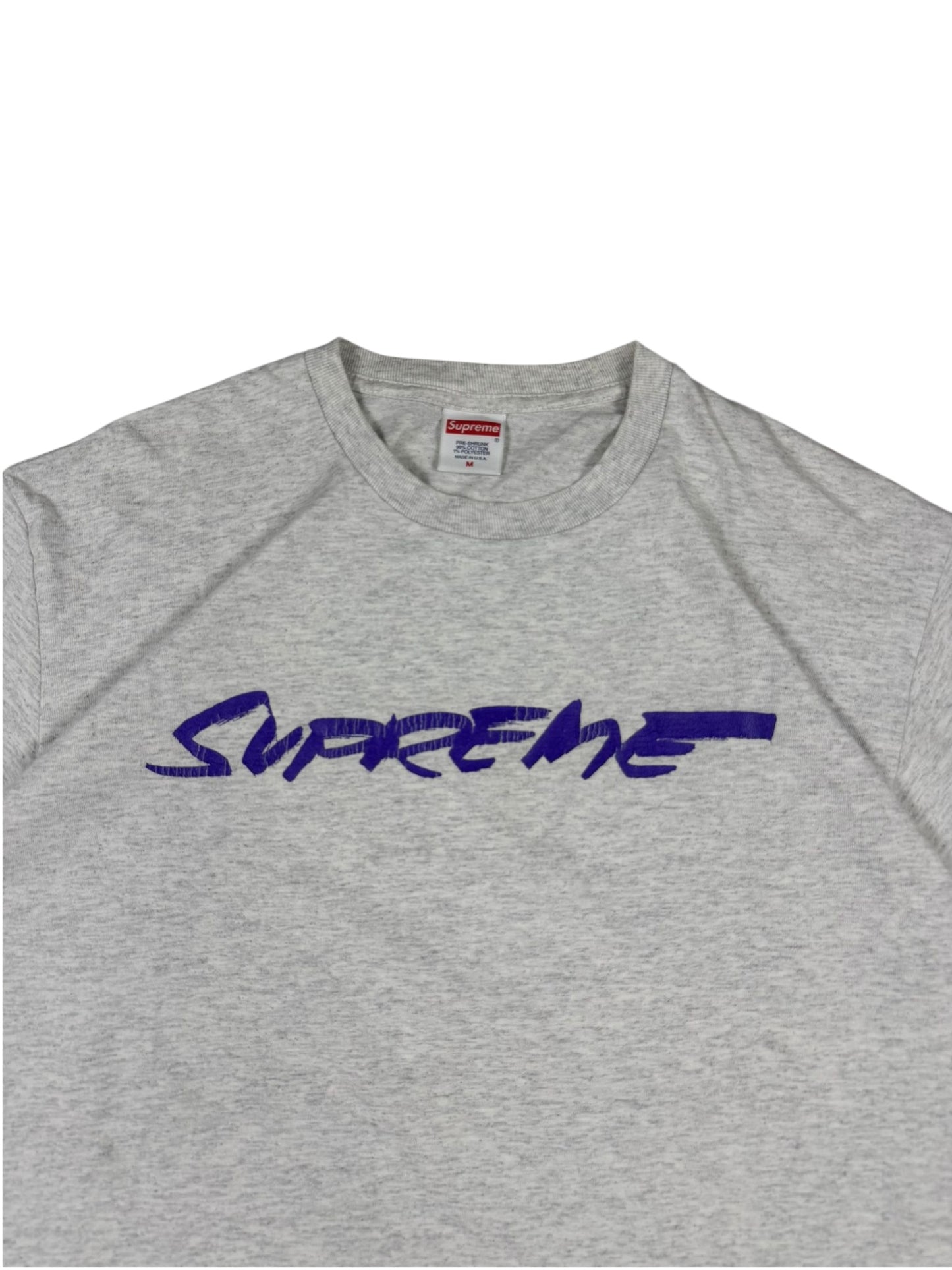Supreme Futura Logo Tee Ash Grey (M)
