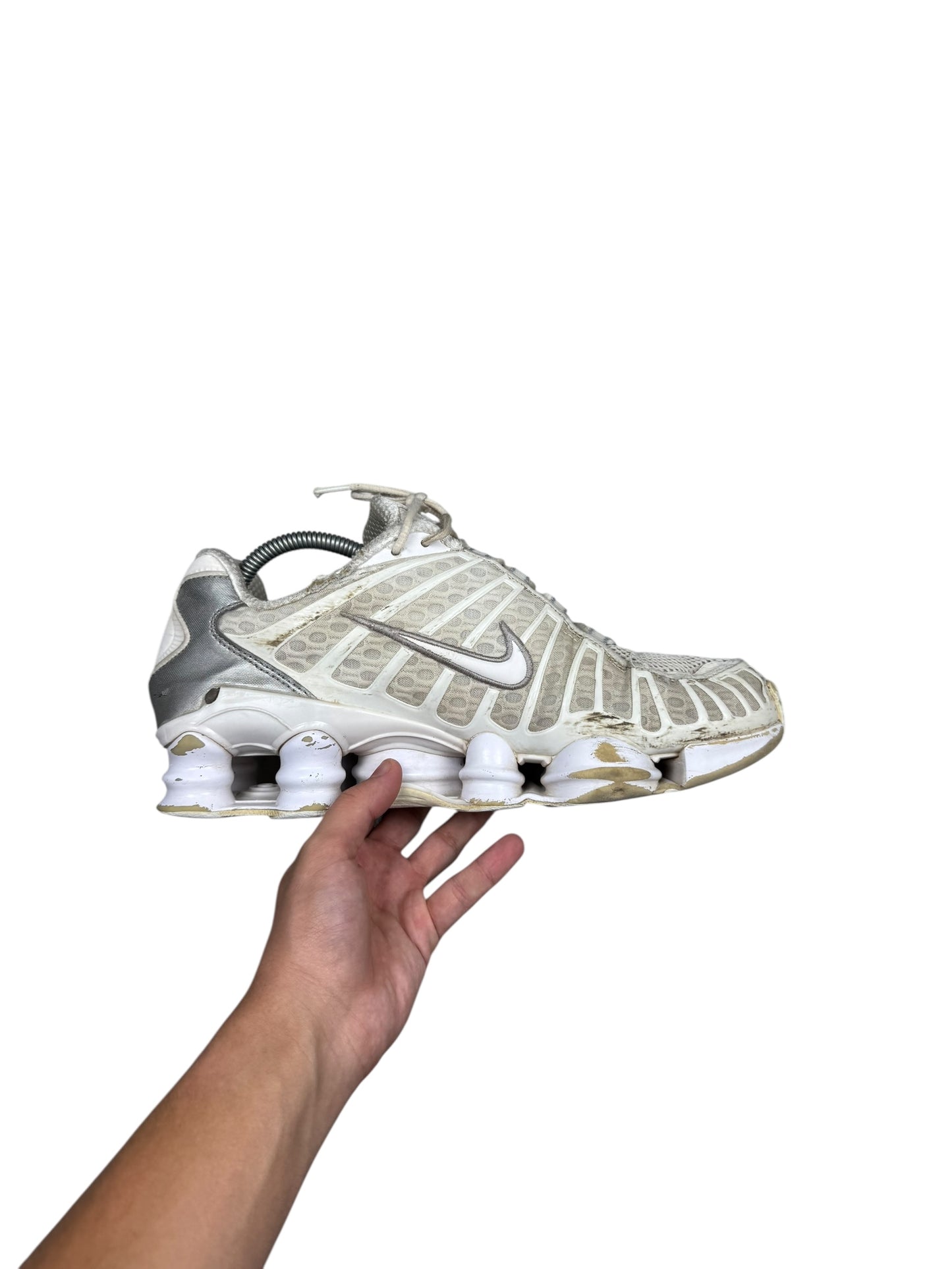 Nike Shox TL Triple White (43)