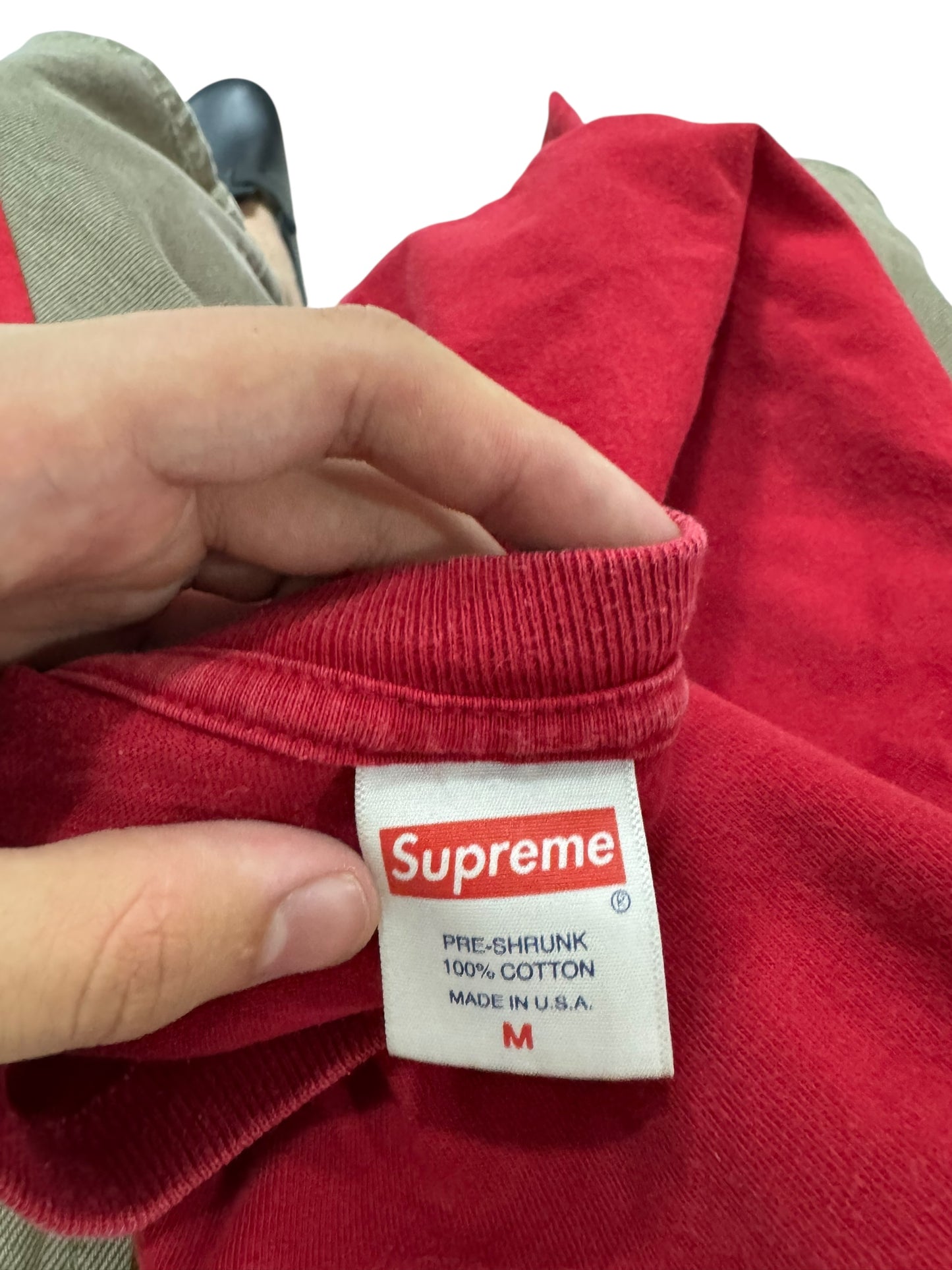 Supreme T-Shirt/Tee Red (M)
