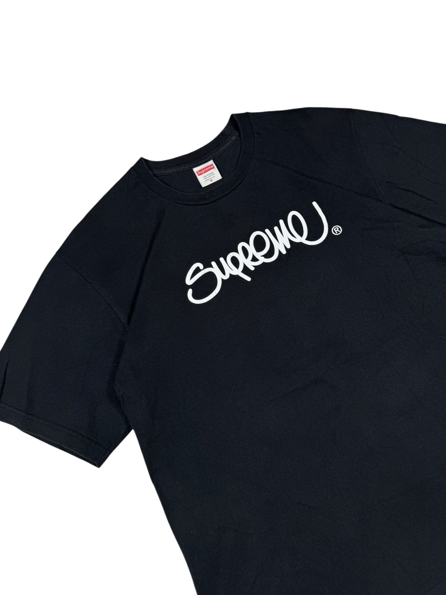 Supreme Handstyle Tee Black (M)