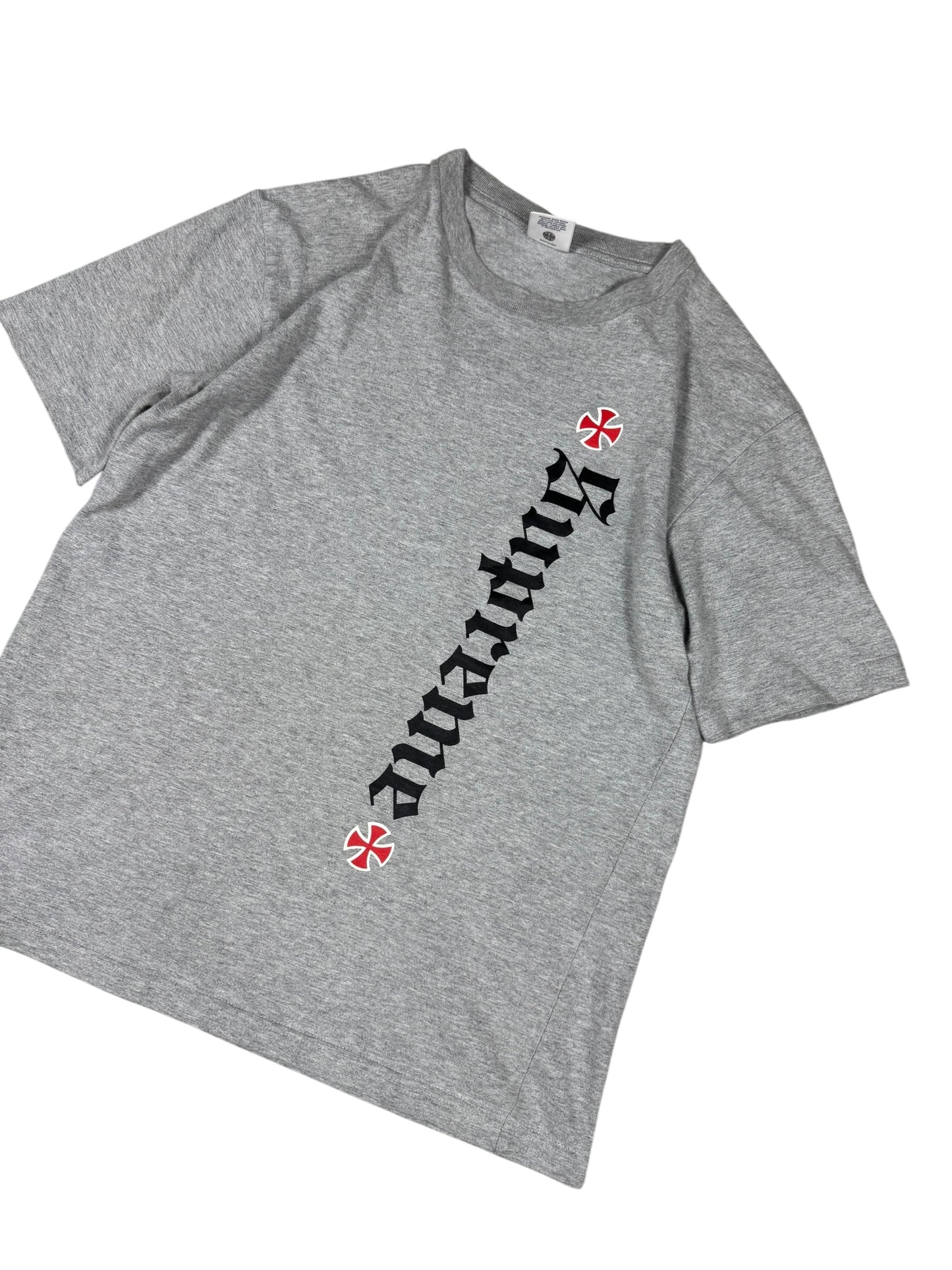 Supreme x Independent T-Shirt/Tee Grey and Red (S)
