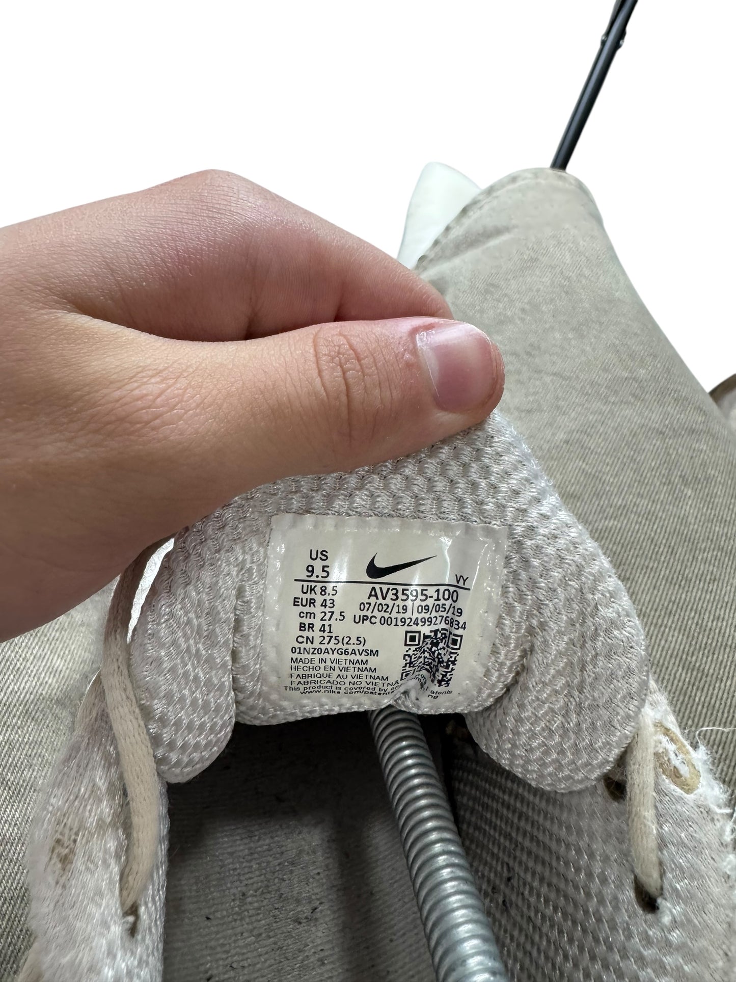 Nike Shox TL Triple White (43)