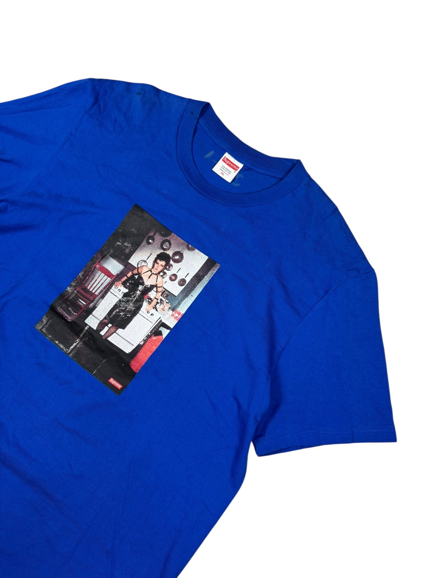 Supreme T-Shirt/Tee Nan Goldin Nan Blue (XL)