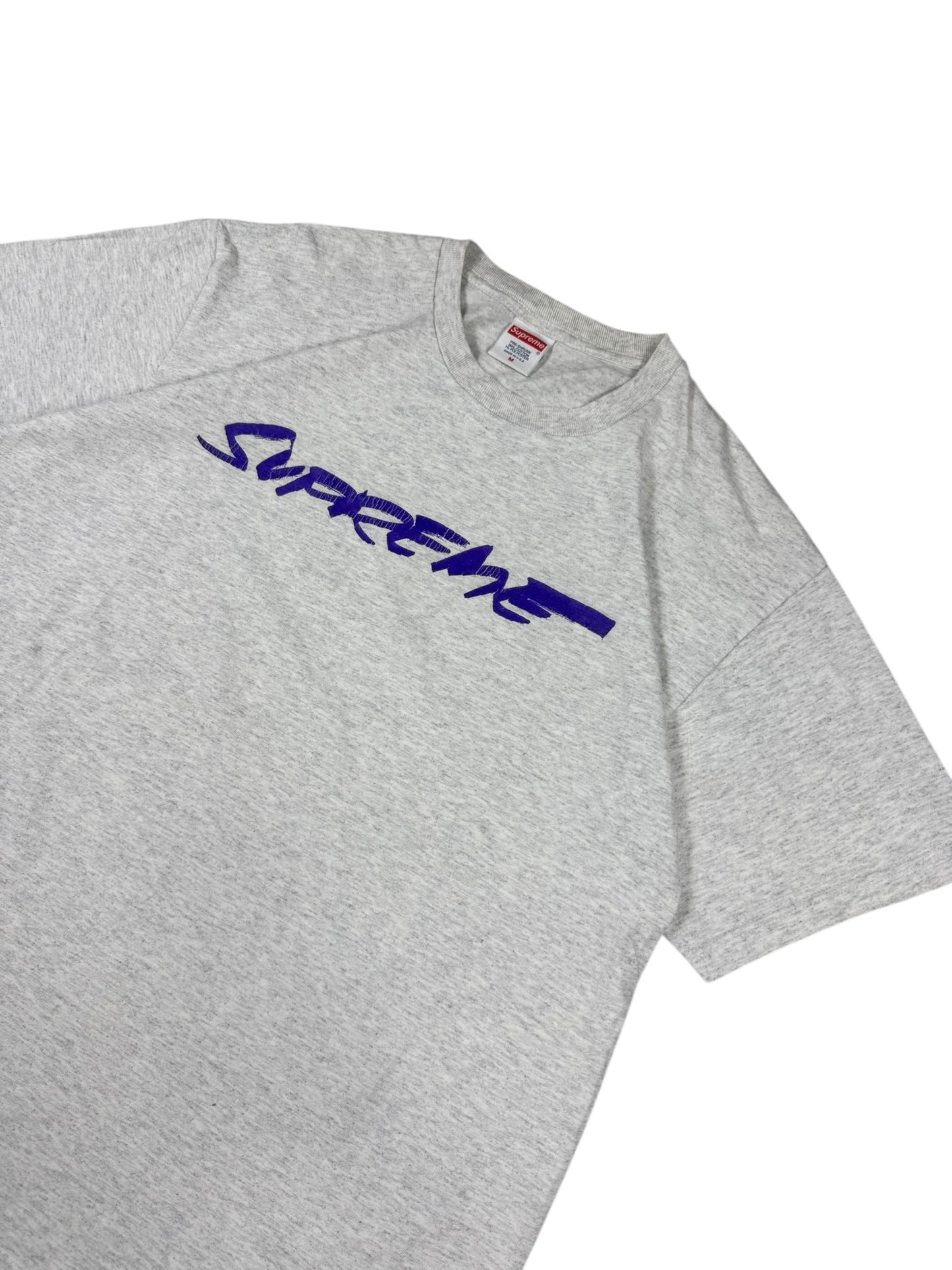 Supreme Futura Logo Tee Ash Grey (M)
