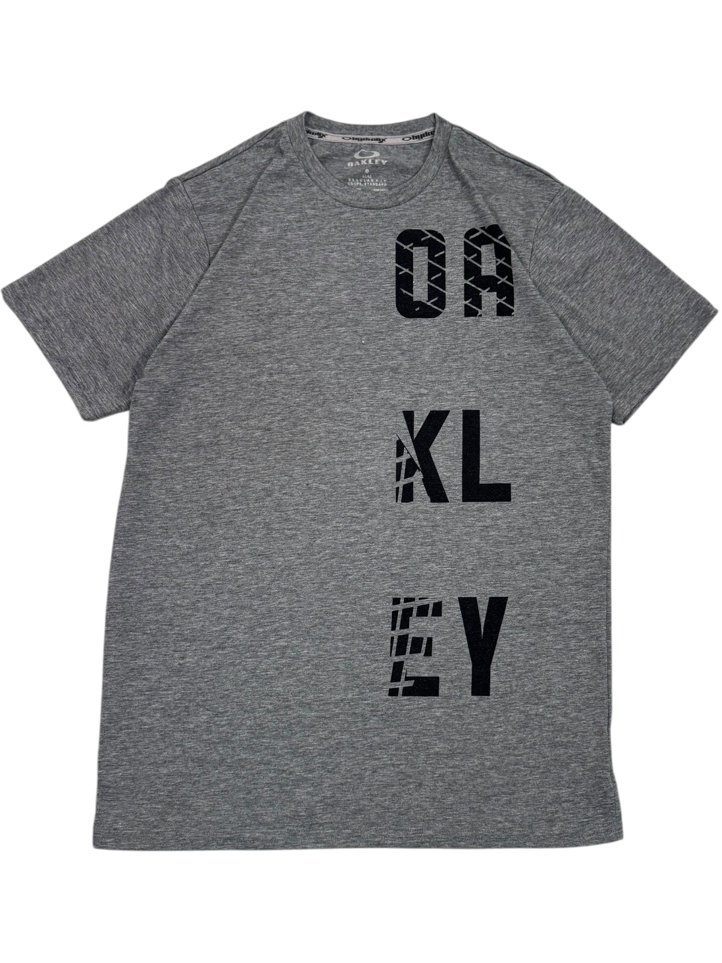 Oakley Tee Grey And Black (M)