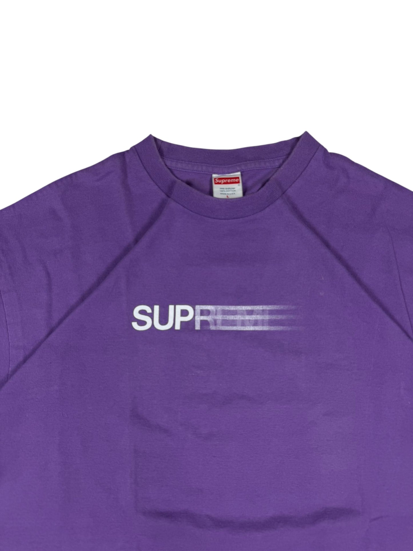Supreme Motion Logo Tee Purple (L)