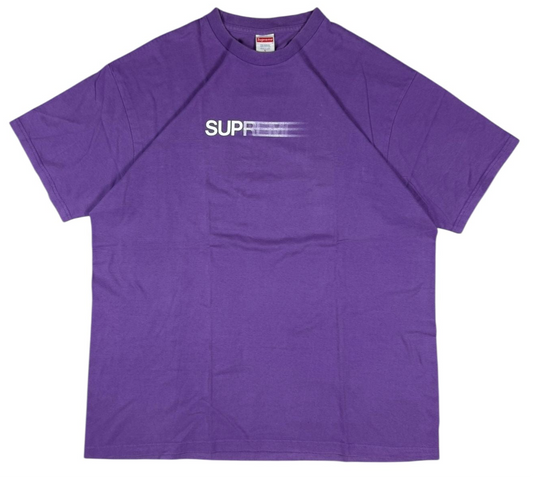 Supreme Motion Logo Tee Purple (L)