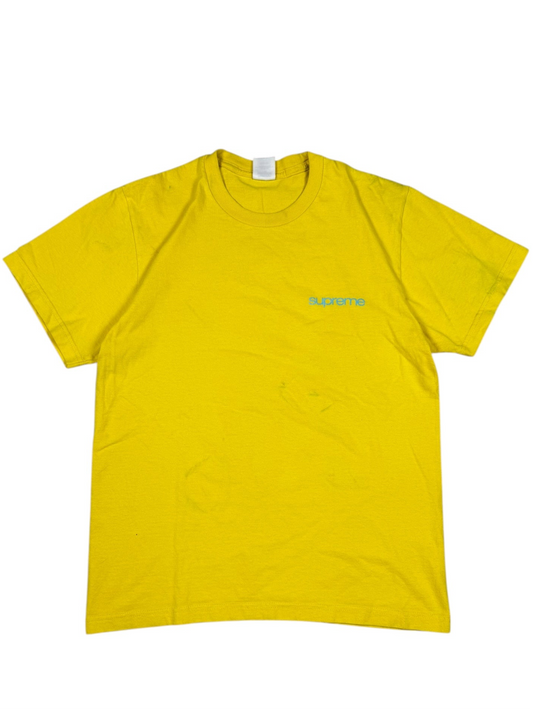 Supreme Tee Yellow and Blue (S)