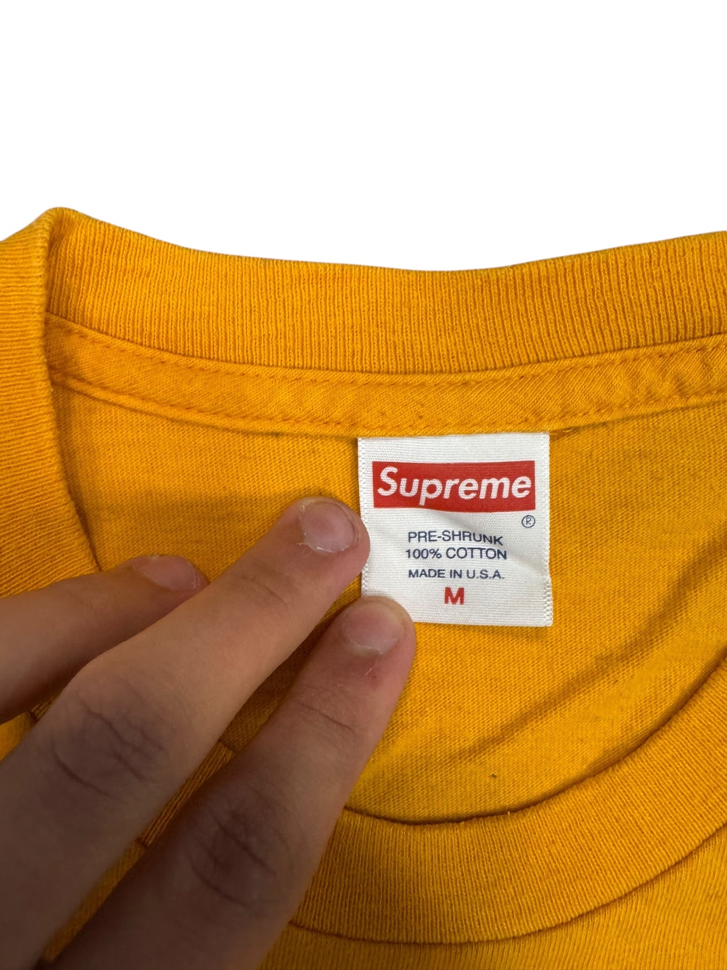 Supreme Tee Orange(M)