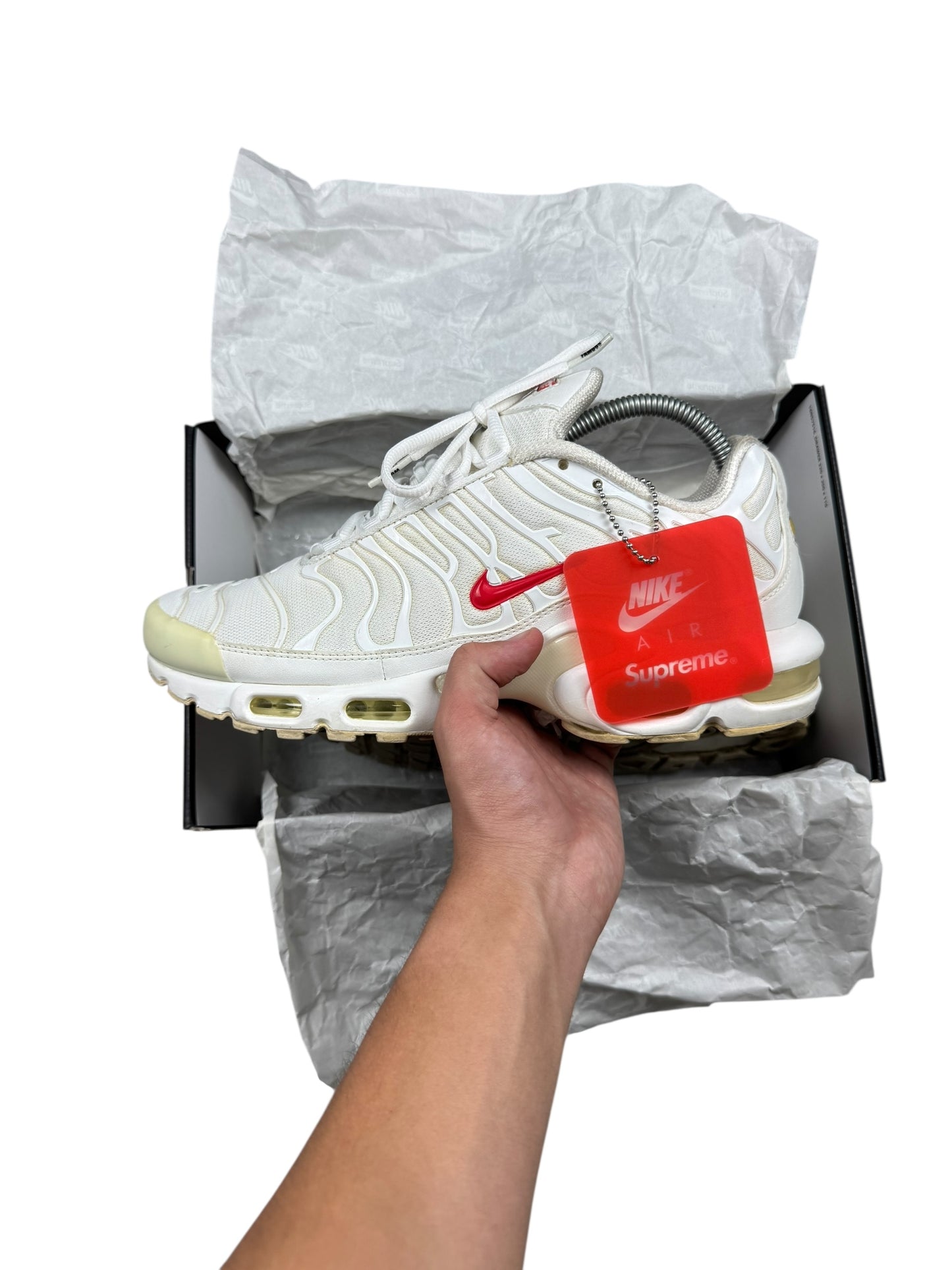 Nike Air Max Tn x Supreme White (42)