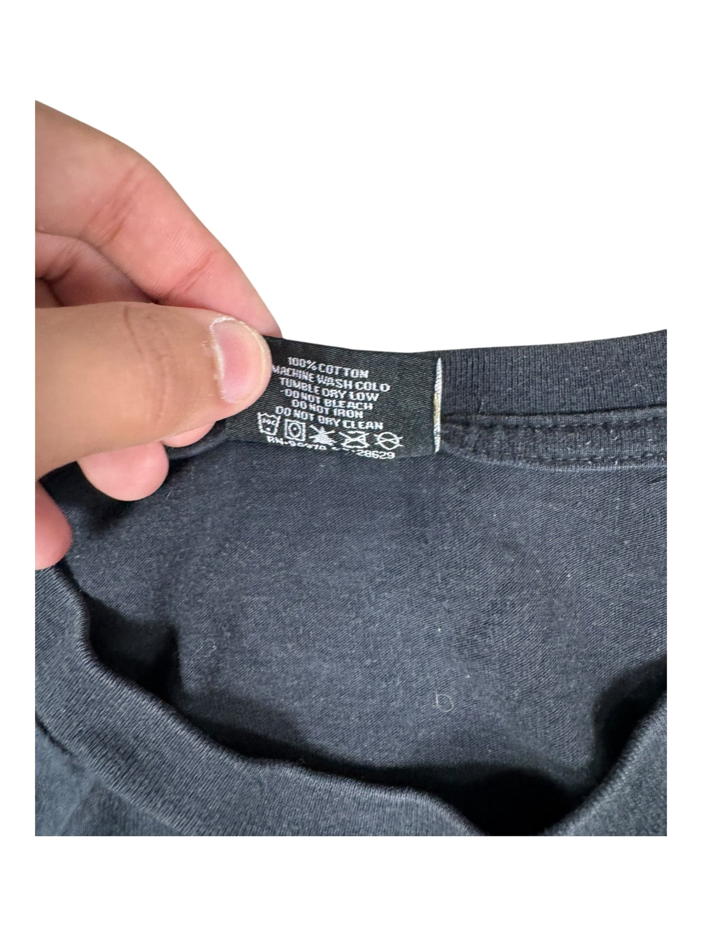 Stussy World Tour Black Tee/T-Shirt (M)