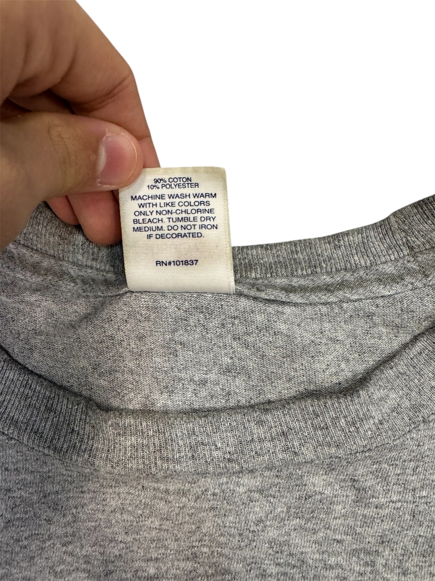 Supreme Tee Grey and Red (S)