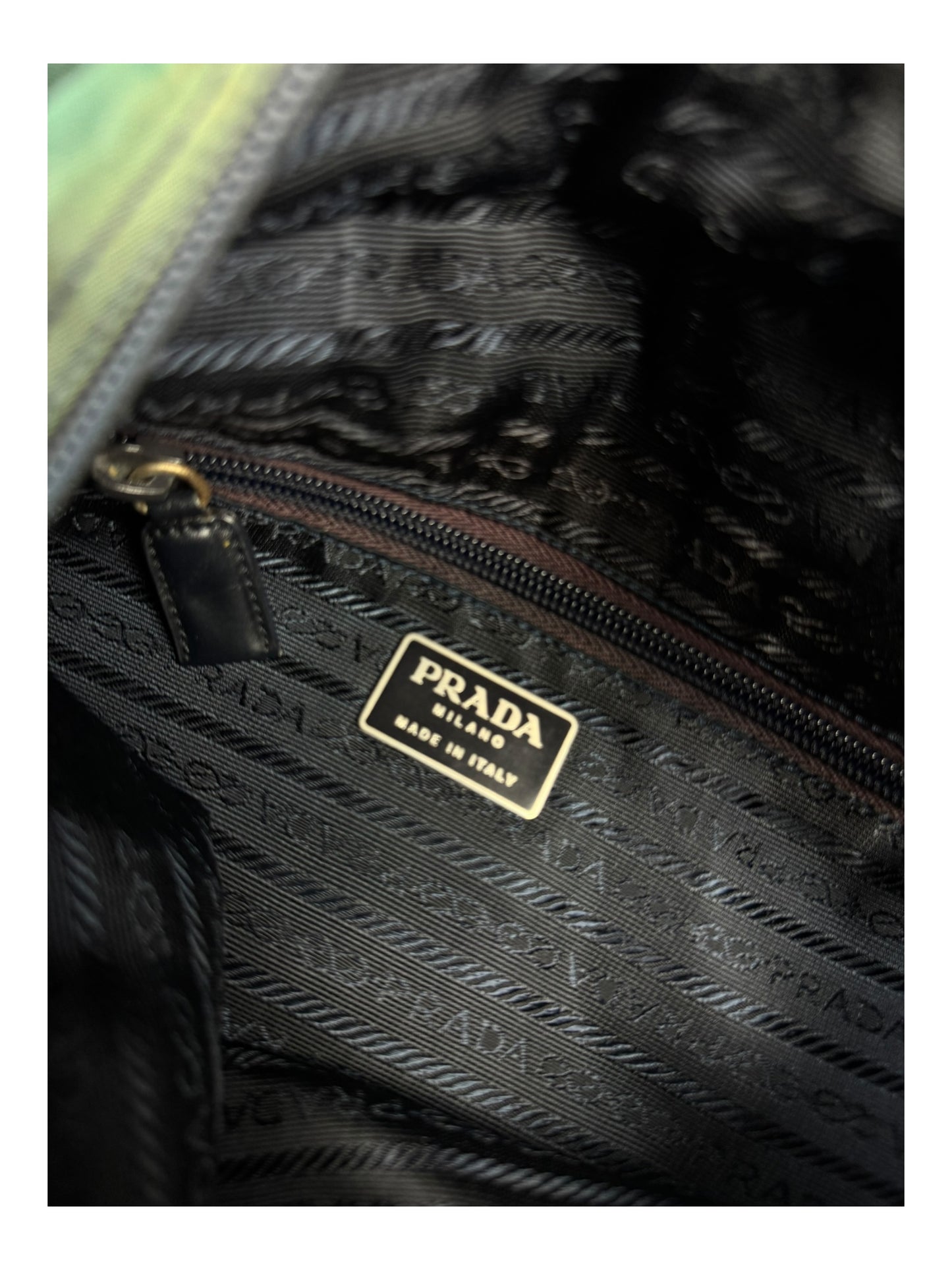 Prada Tote Bag Blue