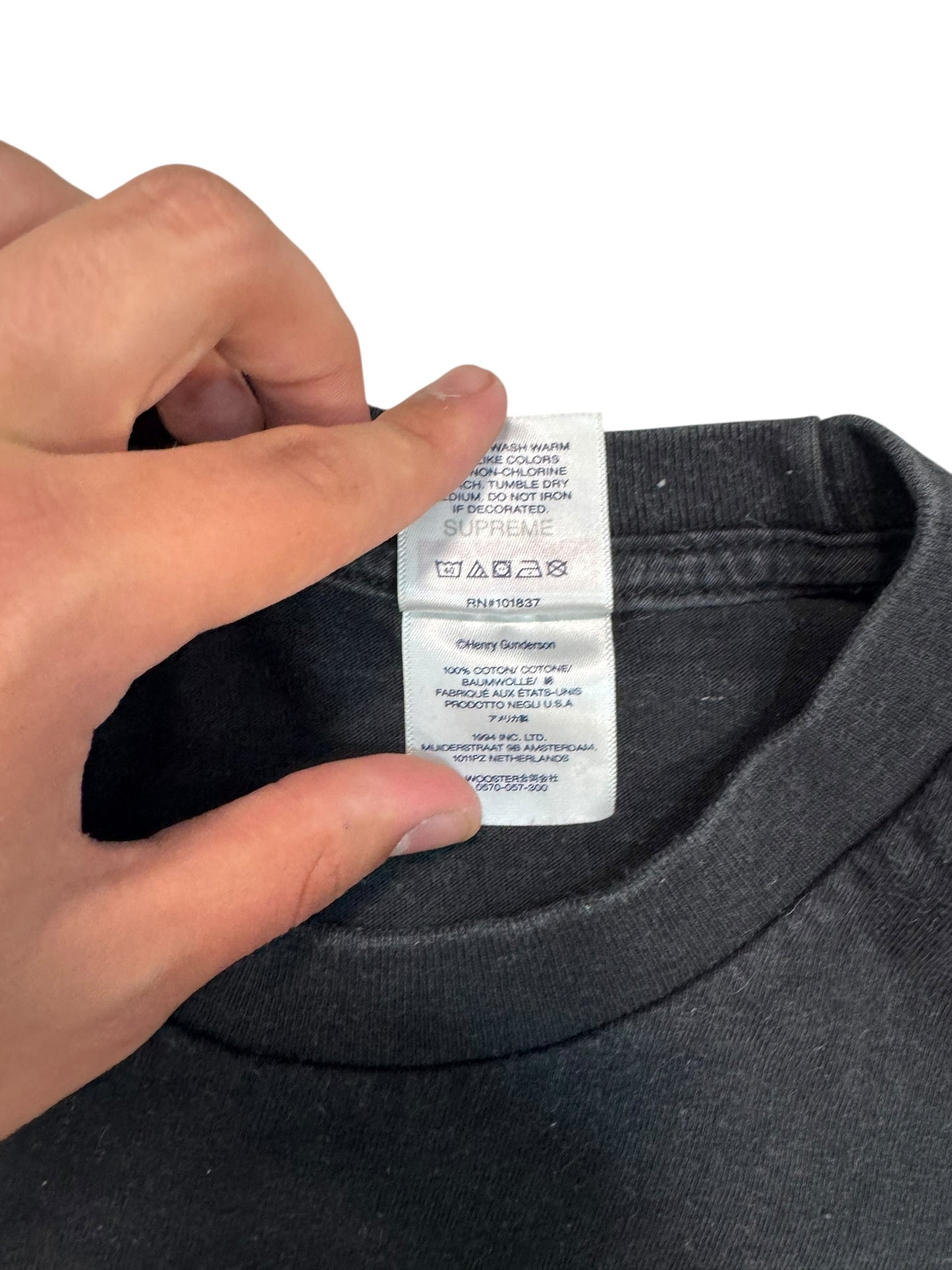Supreme Tee Family Black (S)