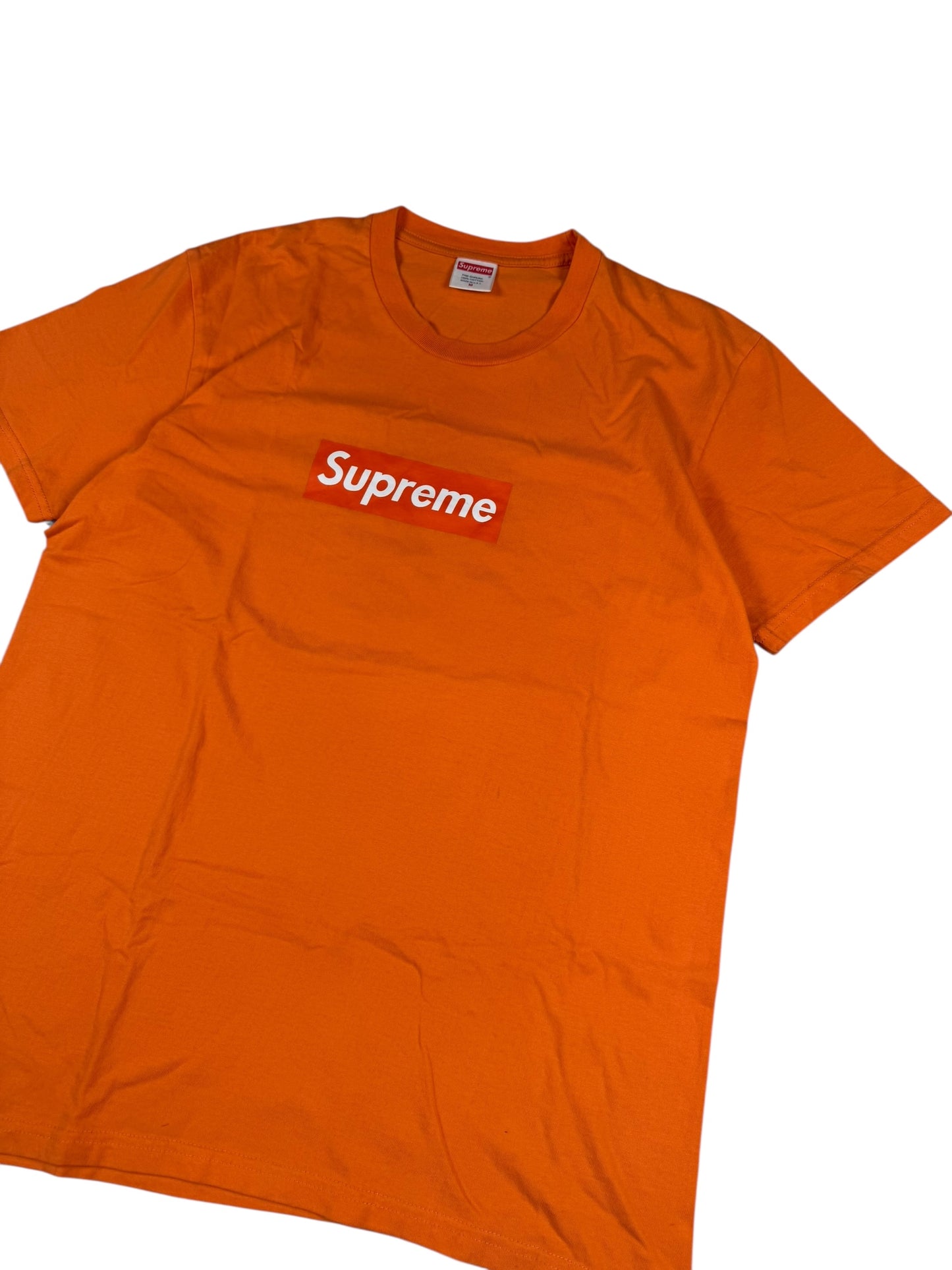 Supreme Tee/T-Shirt Box Logo Orange (M)