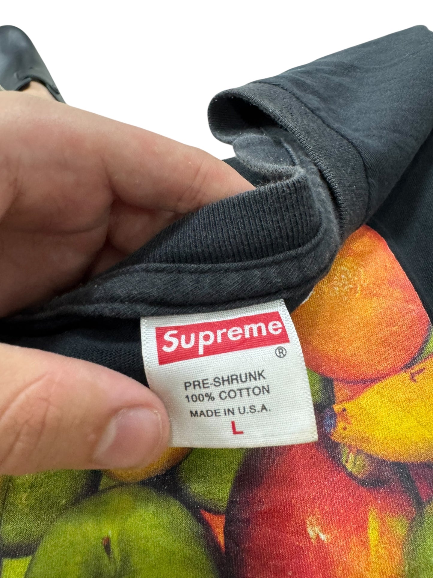 Supreme T-Shirt/Tee Fruit Black (L)