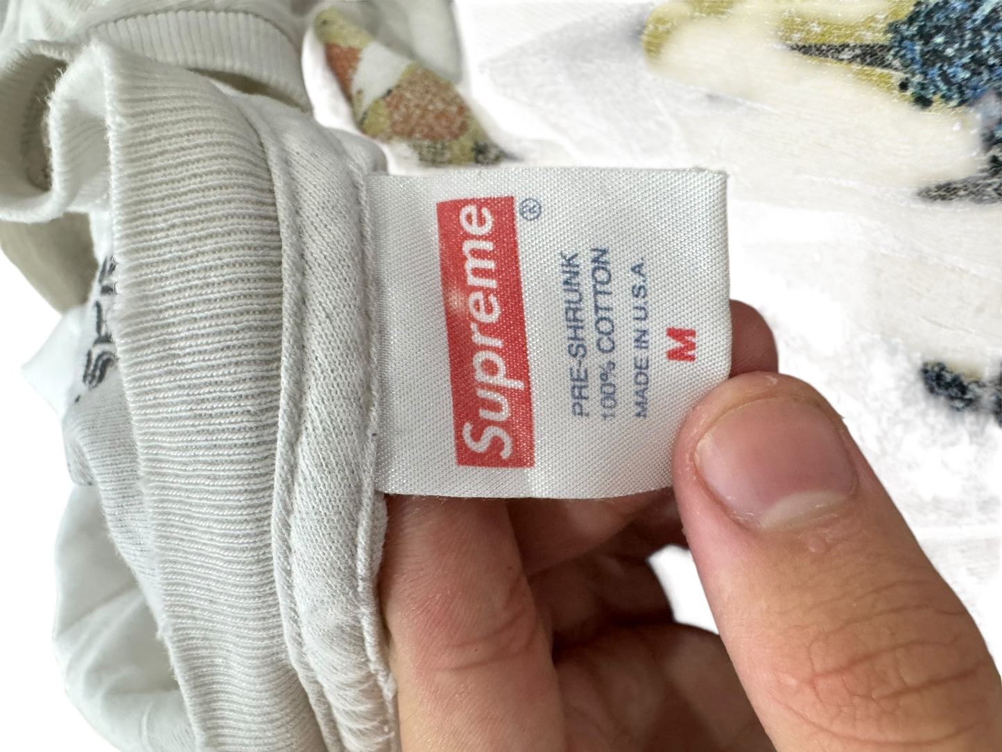 Supreme T-Shirt/Tee Dash Snow White (M)