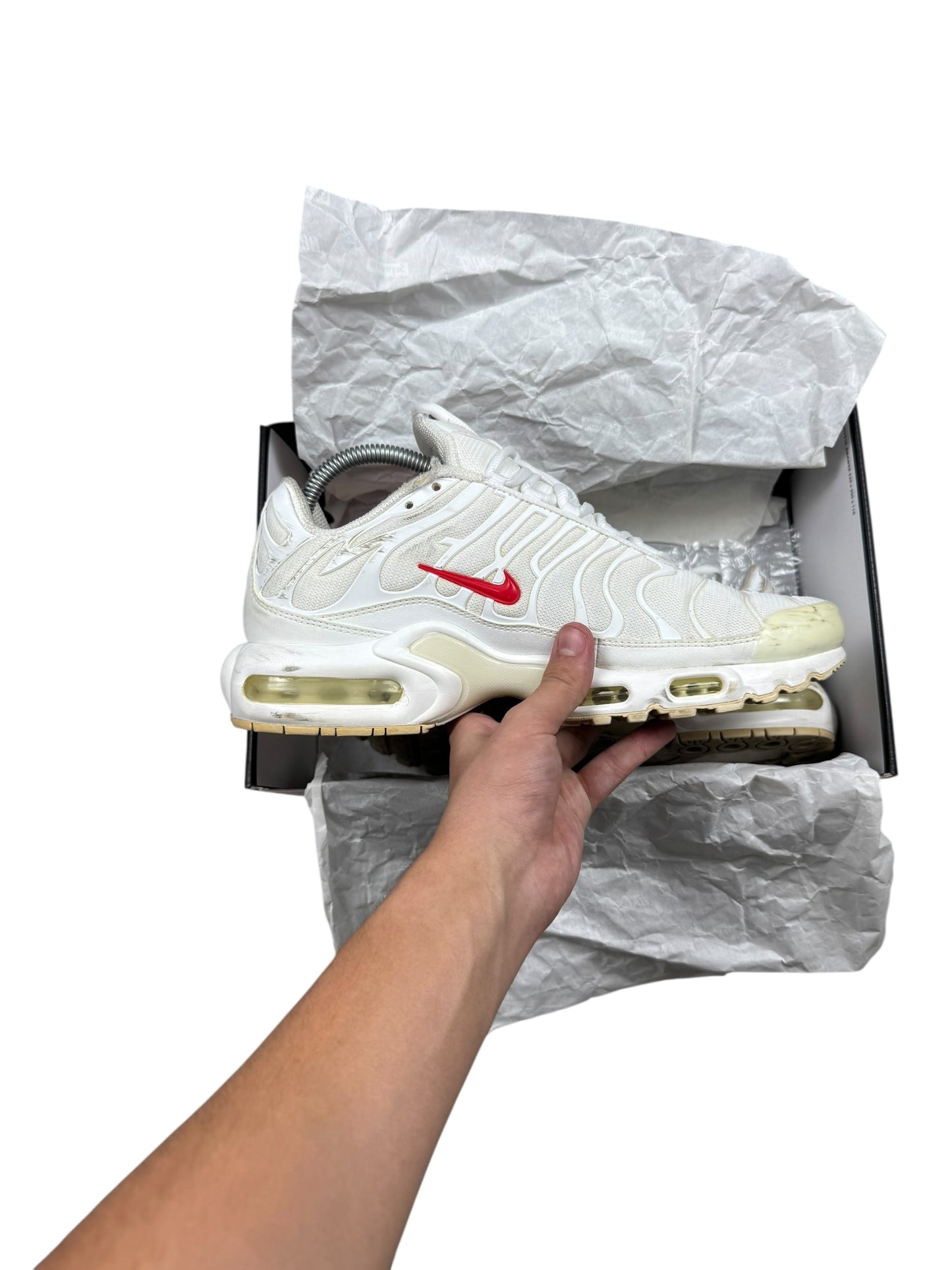 Nike Air Max Tn x Supreme White (42)