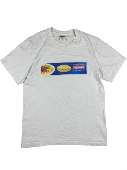 Supreme Tee/T-Shirt Spaghetti White (S)