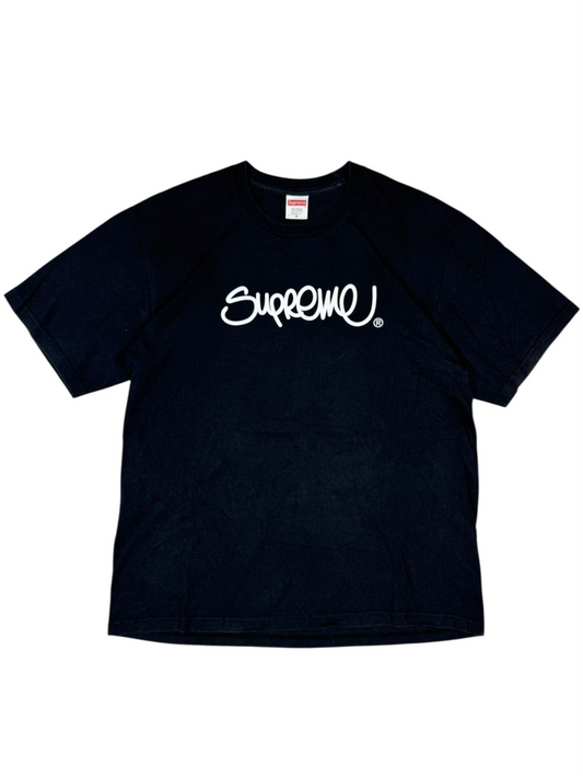Supreme Handstyle Tee Black (M)