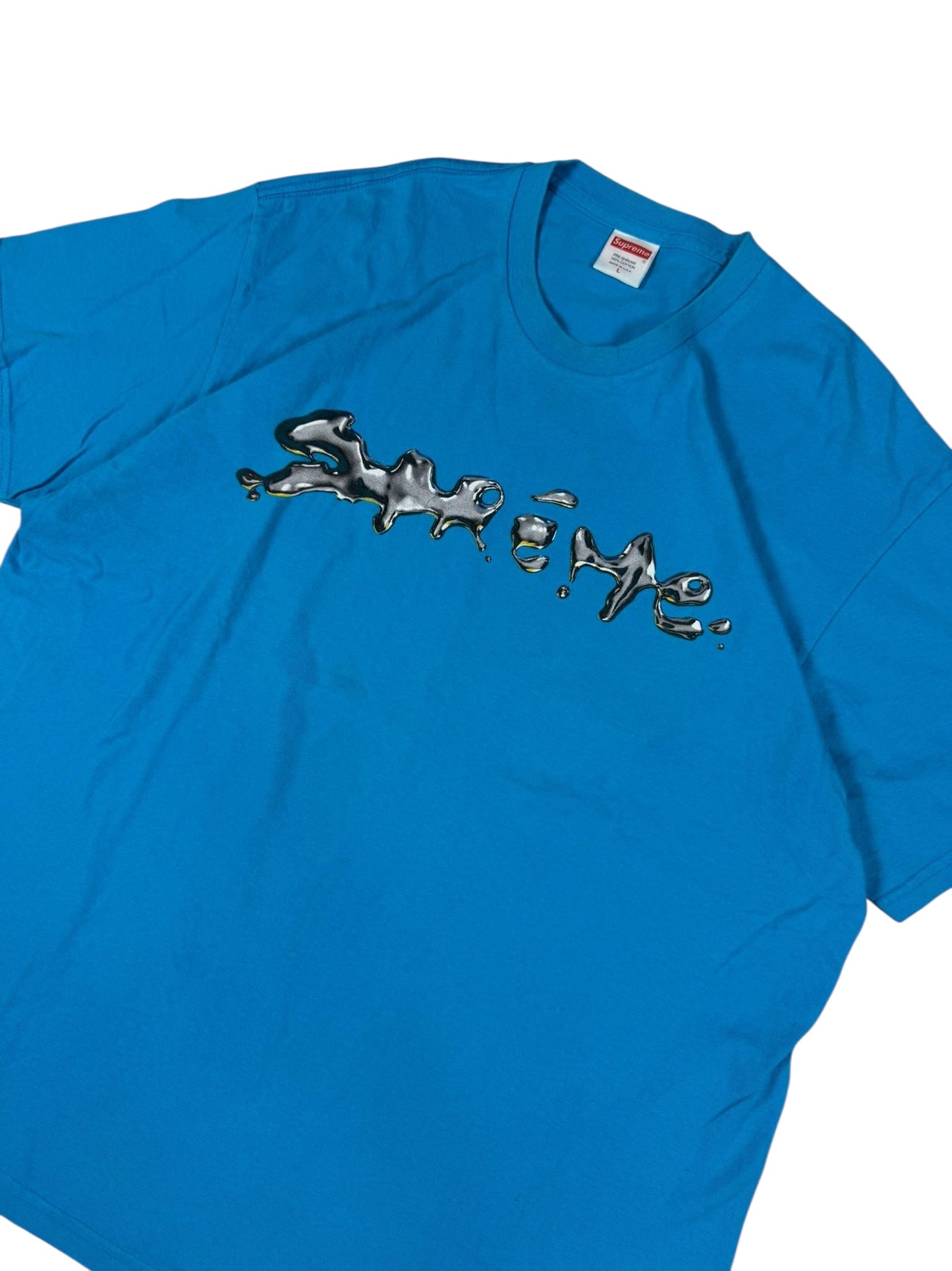 Supreme Liquid Tee Blue (L)