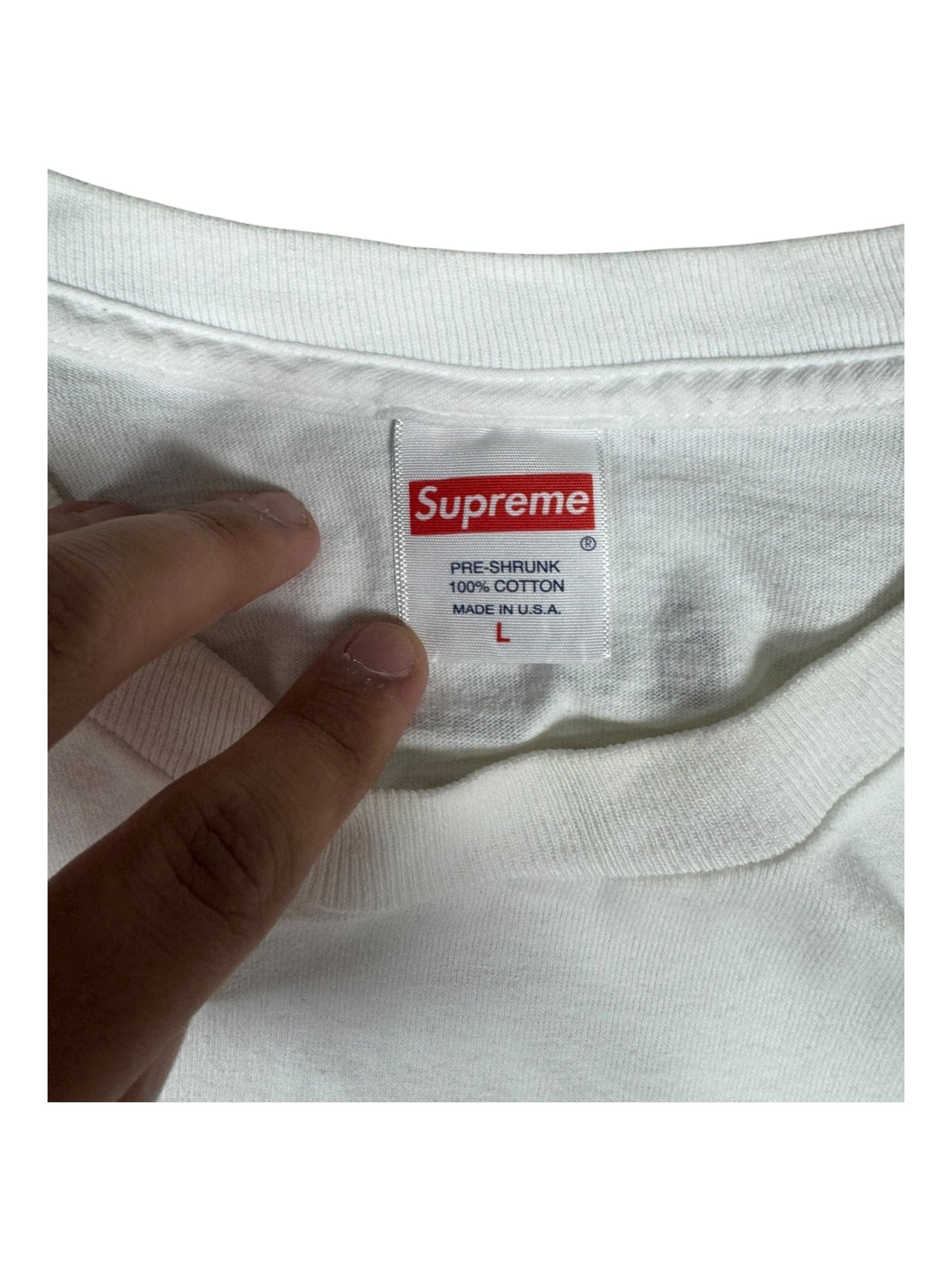 Supreme Dead Prez RBG White Tee/T-shirt (L)