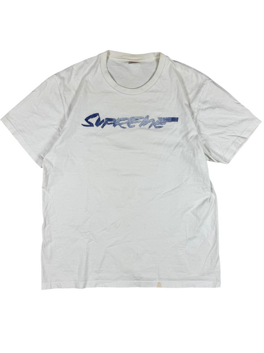 Supreme Tee/T-Shirt Logo Purple (M)