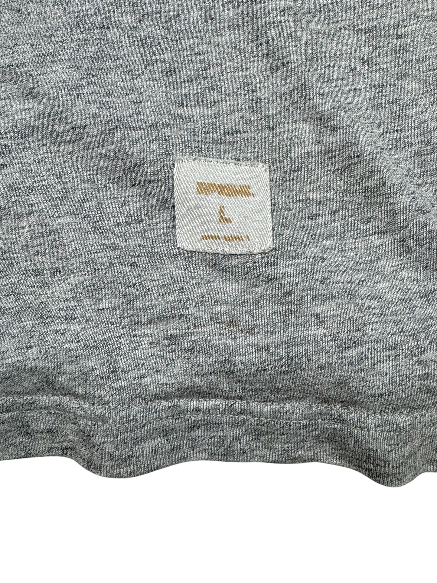 Supreme T-Shirt/Tee Grey and Black (L)