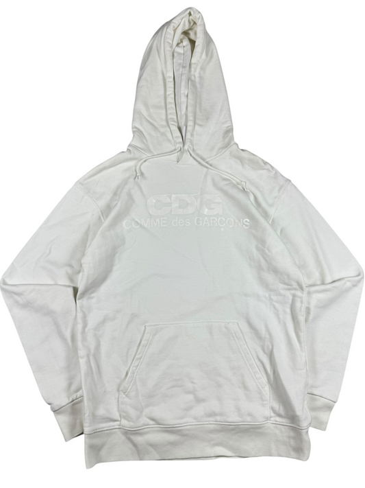 CDG SWEAT WHITE (L)