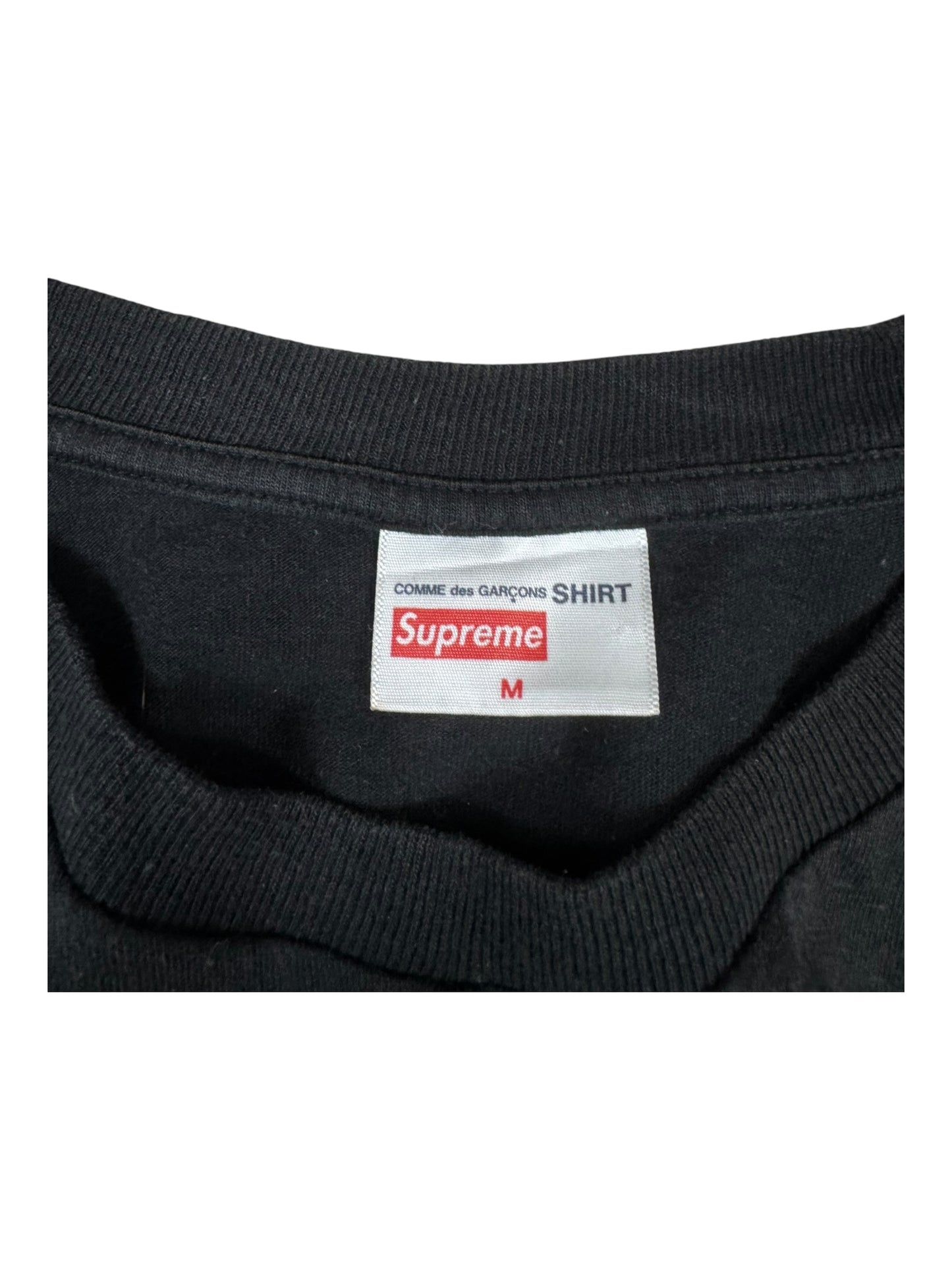 Supreme x Comme Des Garçons Split Box Logo Black (M)