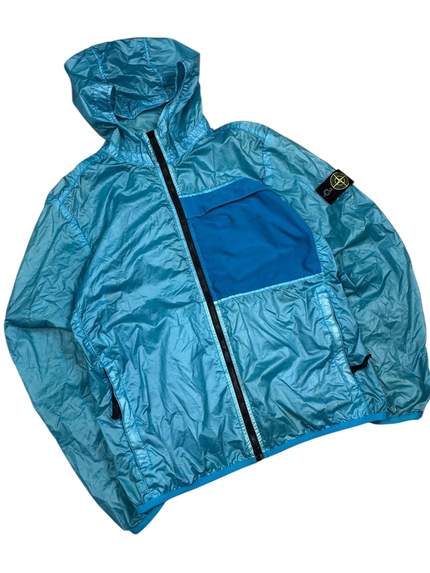 Stone Island Blue Windbreaker (S)