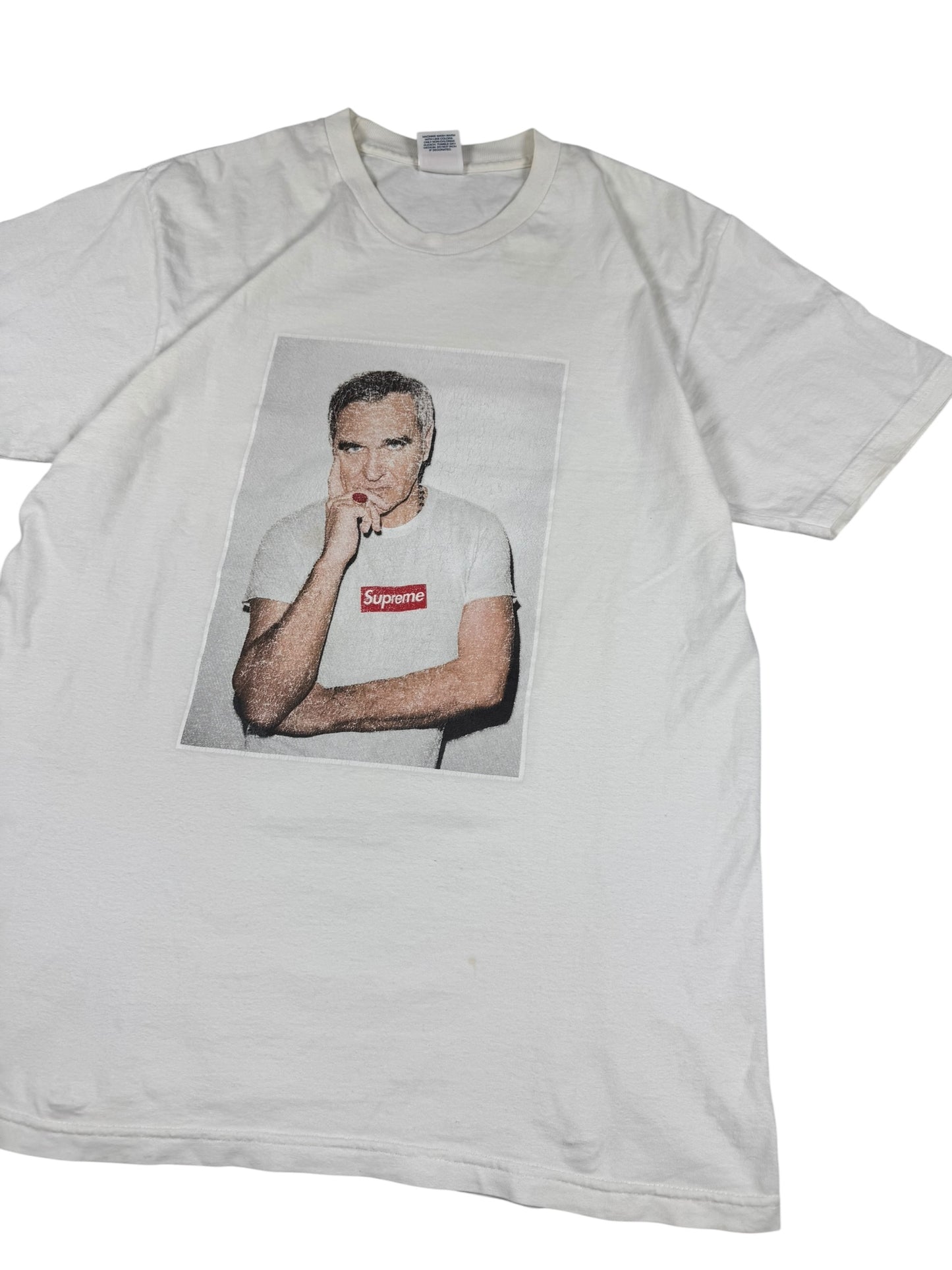 Supreme Tee/T-Shirt Morrissey White (L)